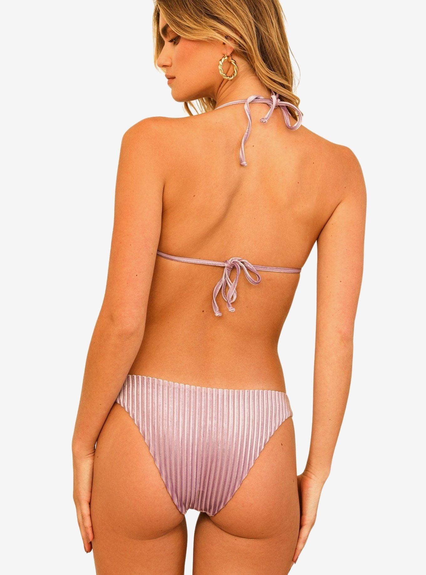 Dippin' Daisy's Nocturnal Cheeky Swim Bottom Ultraviolet, PURPLE, alternate
