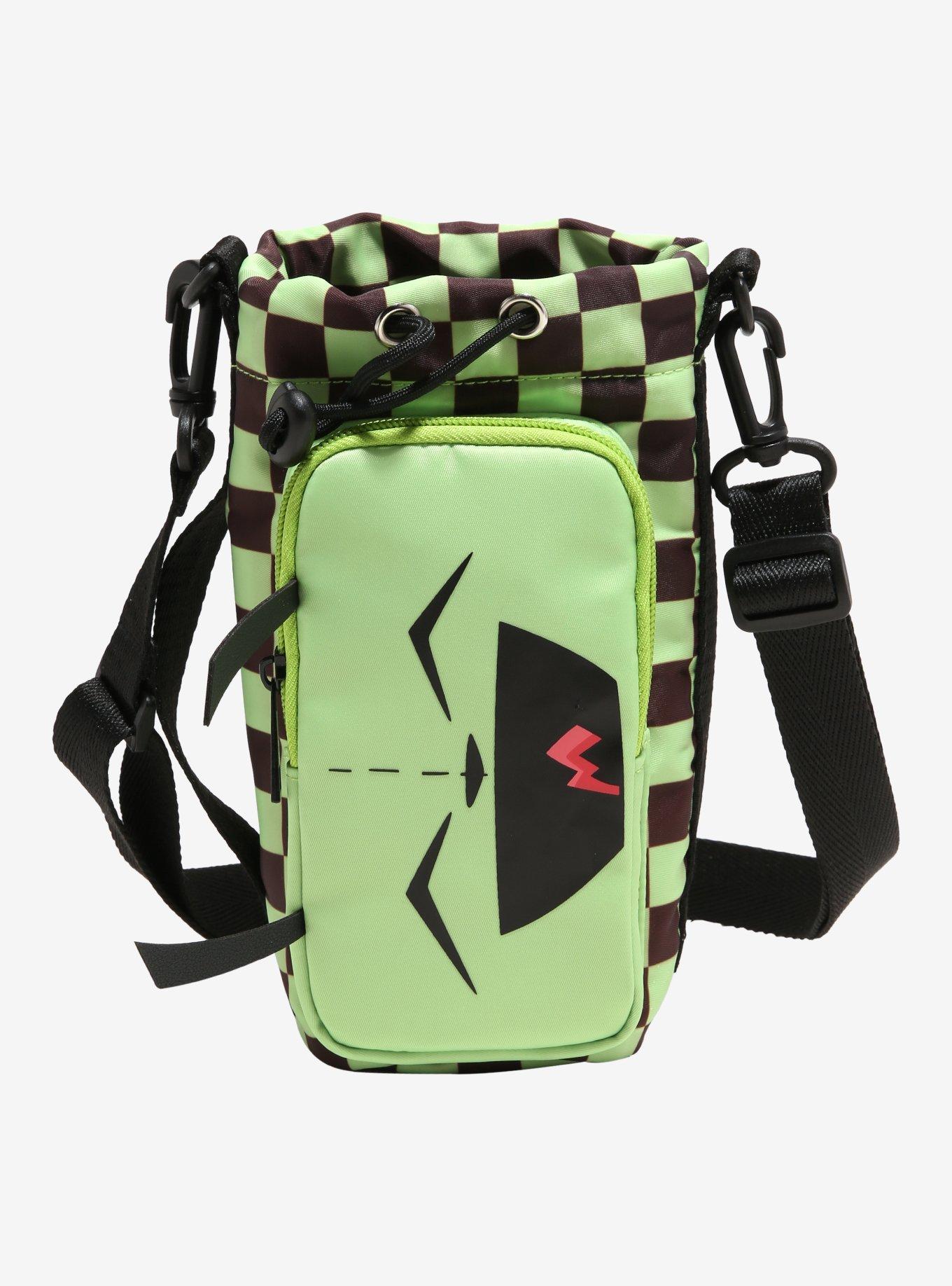 Invader Zim GIR Face Water Bottle Sling, , hi-res