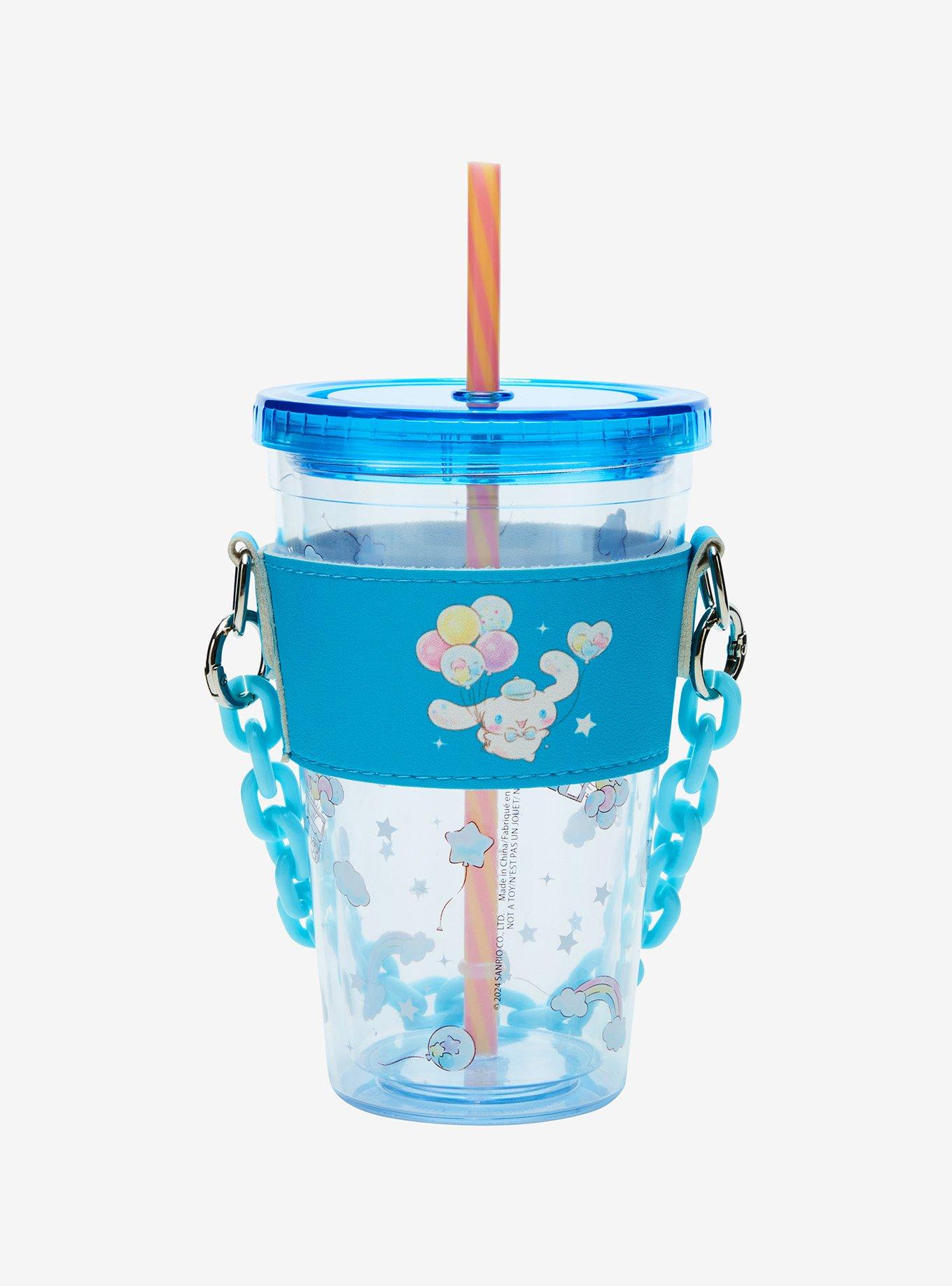 Cinnamoroll Acrylic Travel Cup With Holder, , hi-res