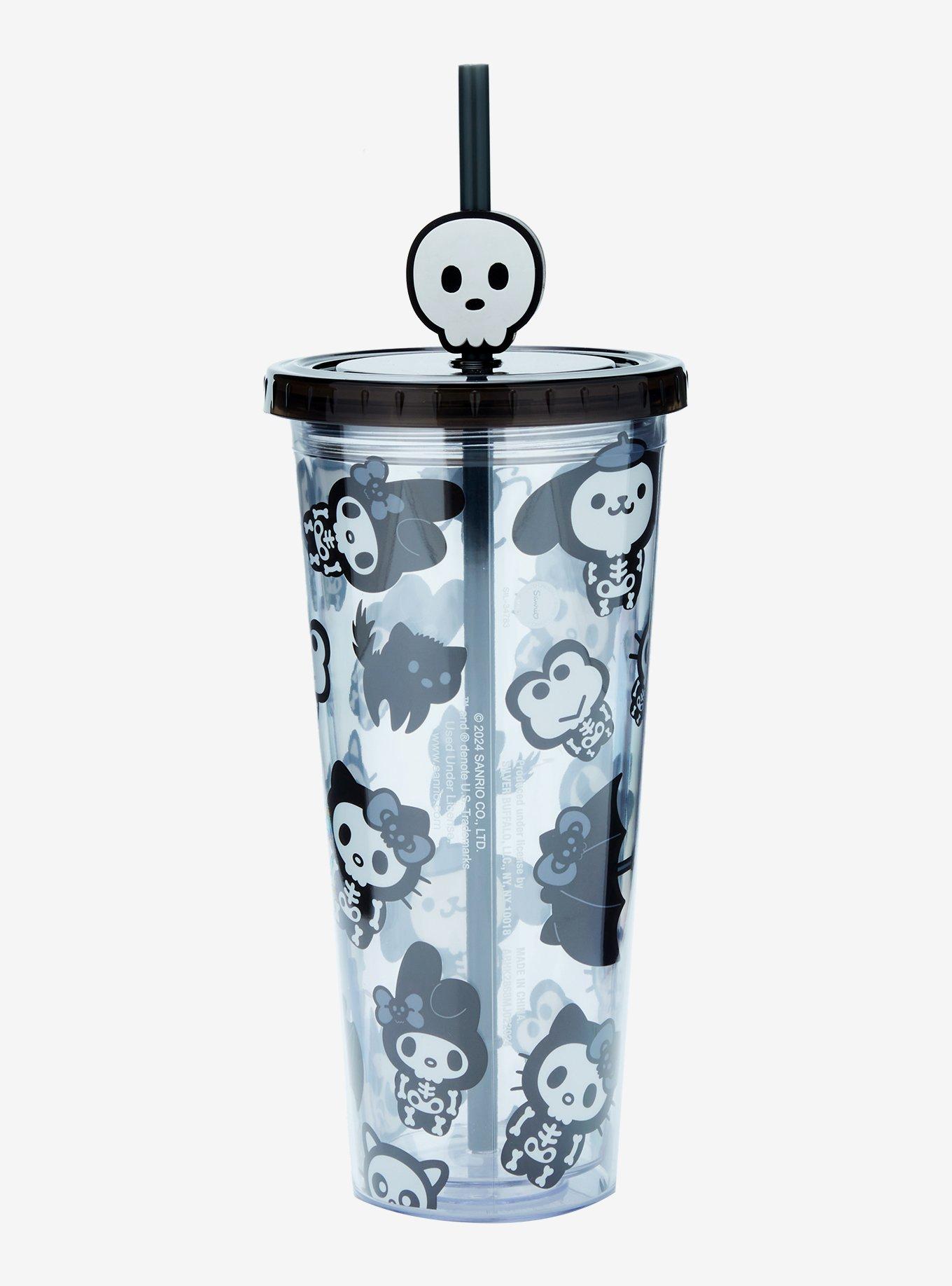 Hello Kitty And Friends Skeleton Costume Acrylic Travel Cup, , alternate
