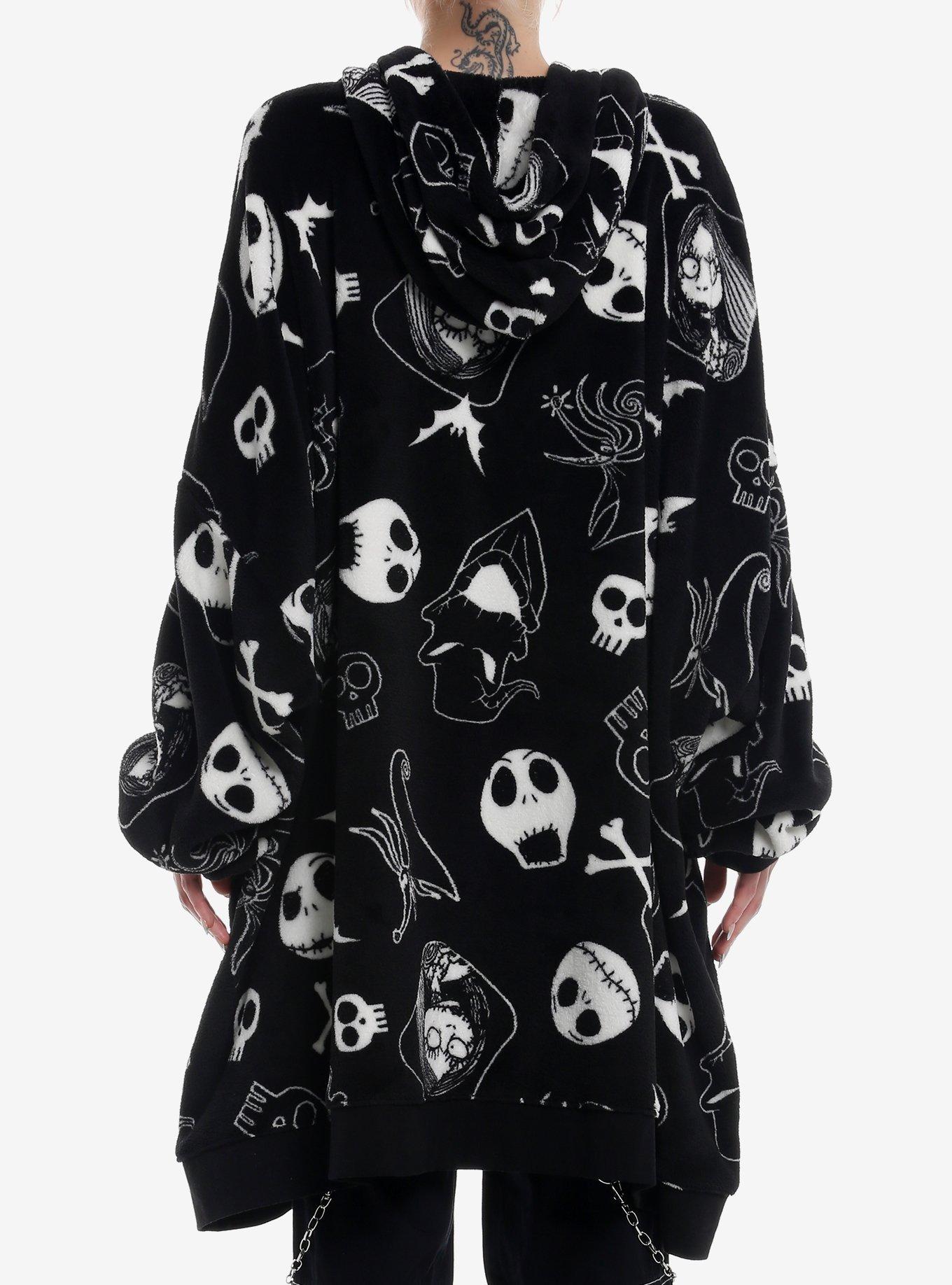 Our Universe The Nightmare Before Christmas Characters Oversized Hoodie, , alternate