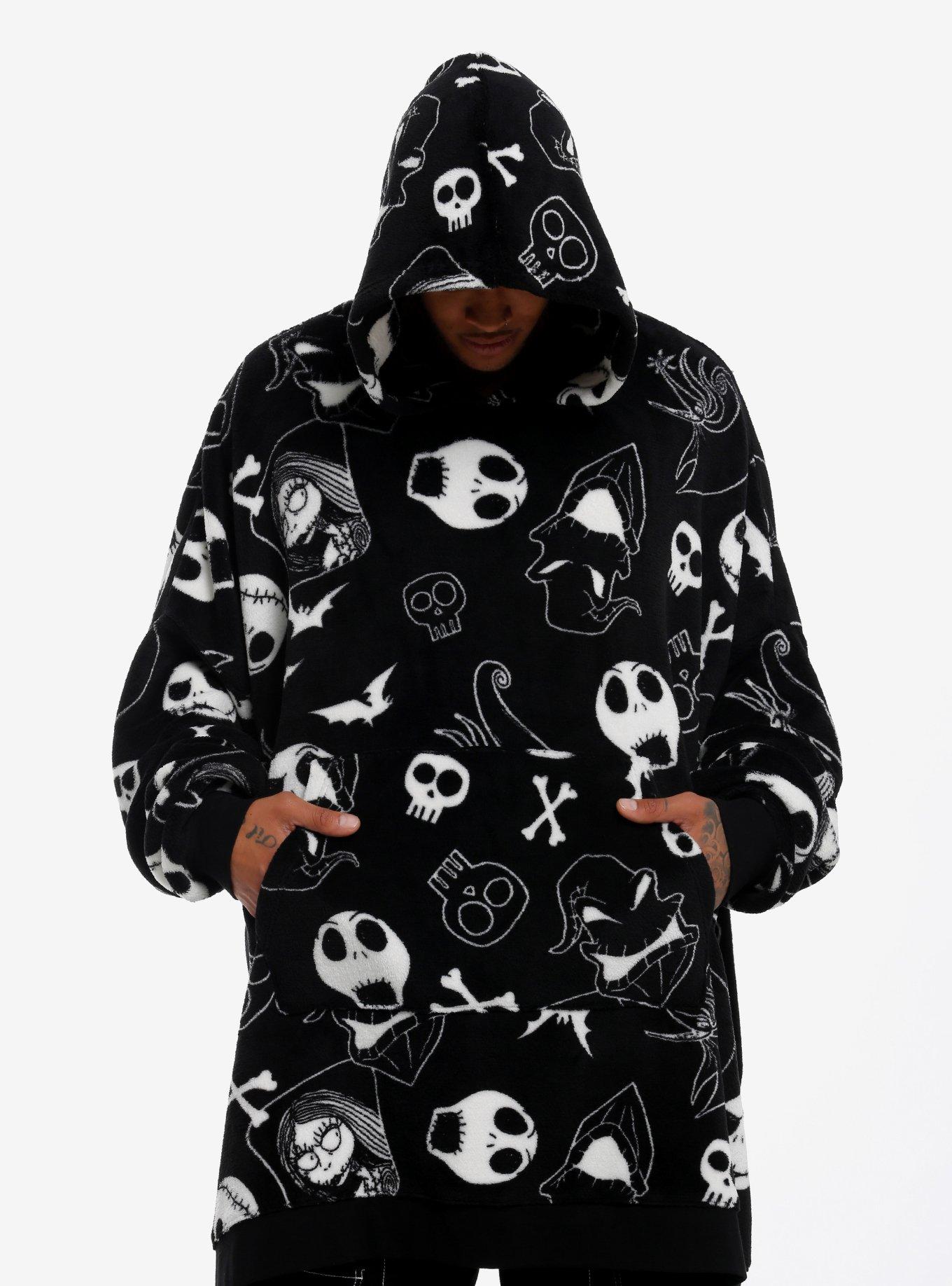 Our Universe The Nightmare Before Christmas Characters Oversized Hoodie, , alternate