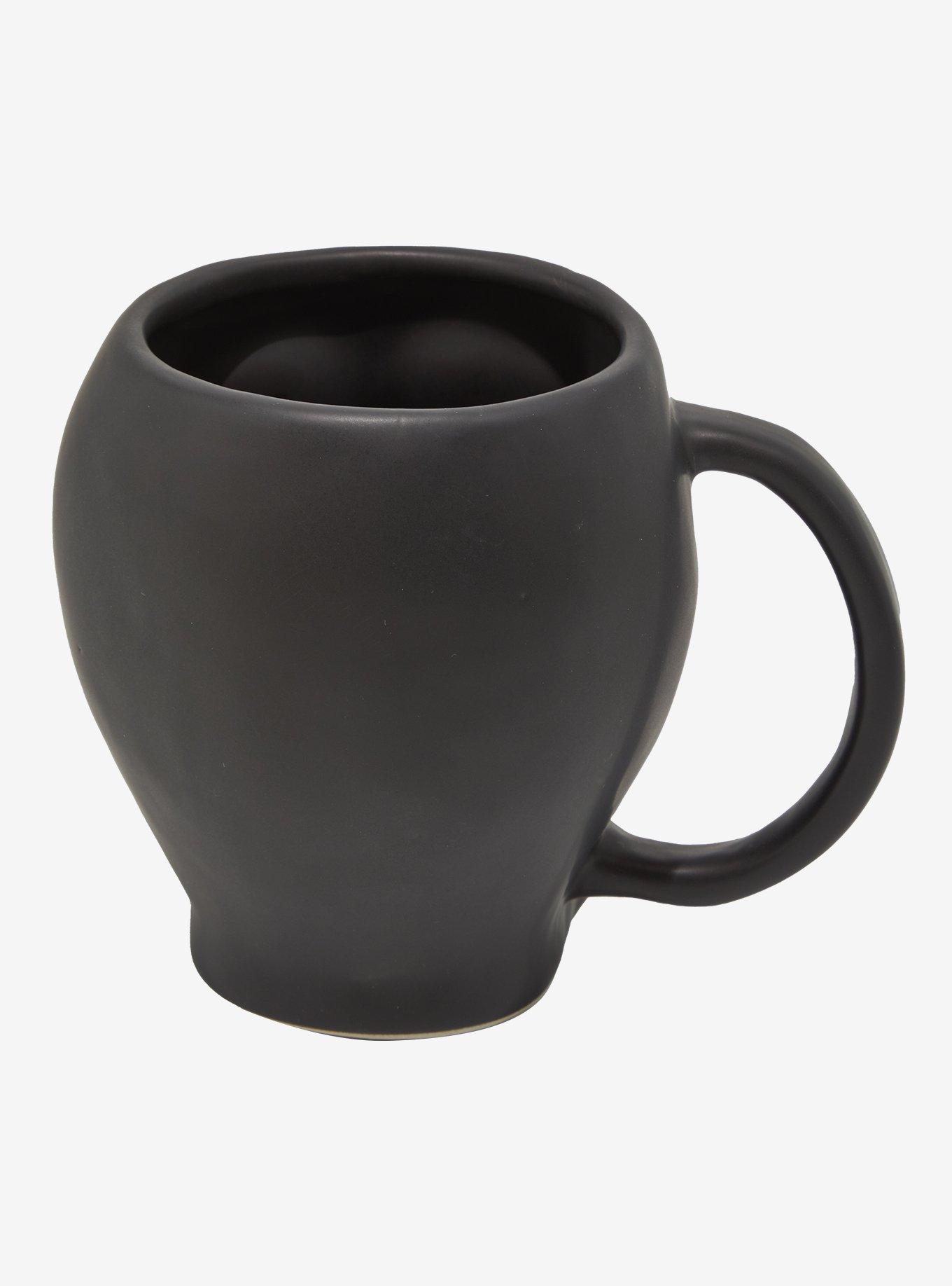 Black Skull Figural Mug, , hi-res