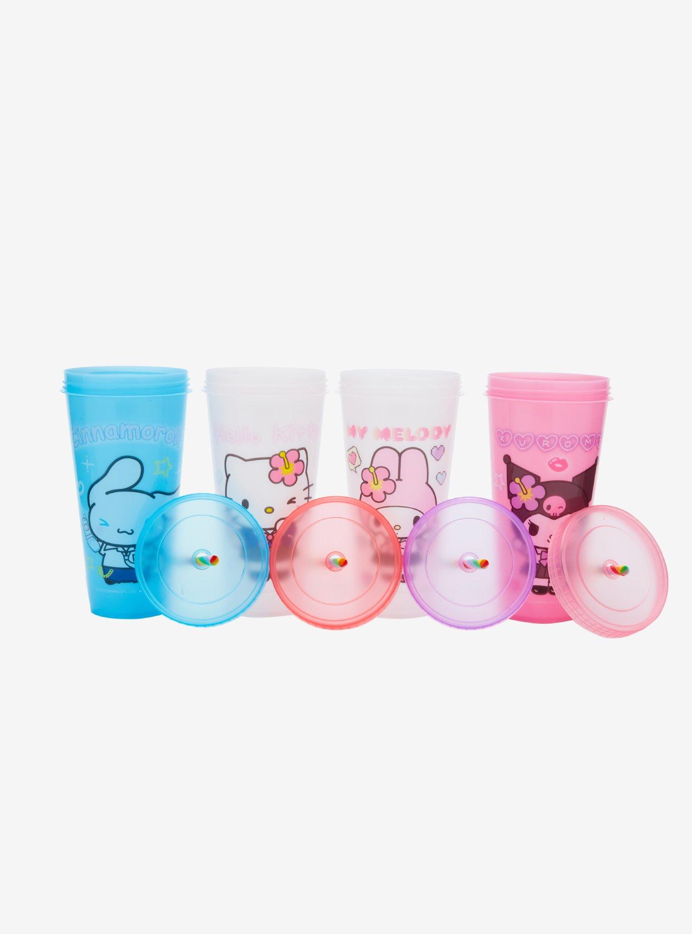 Hello Kitty And Friends Kogyaru Color-Changing Acrylic Travel Cup Set, , alternate