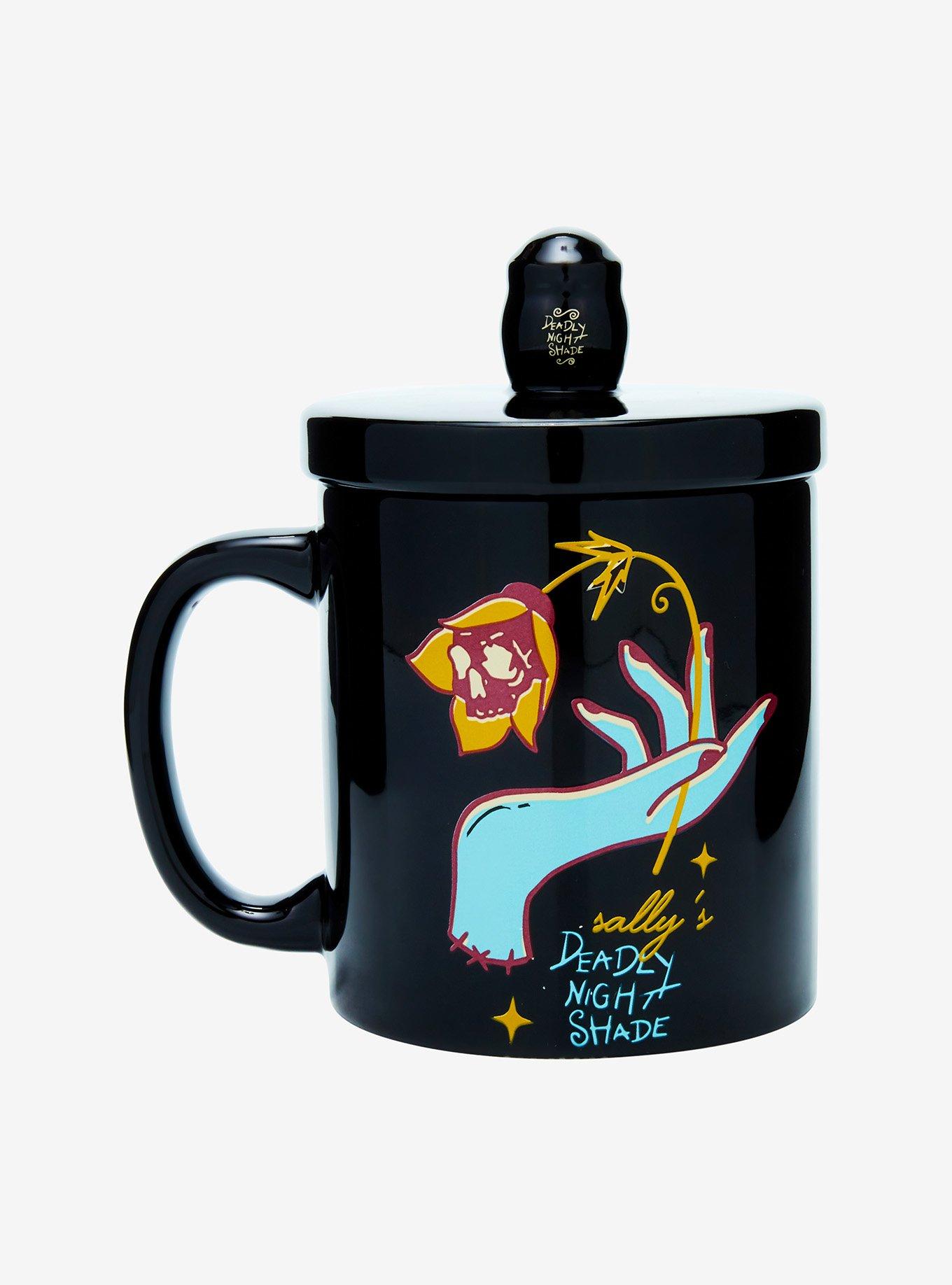 The Nightmare Before Christmas Sally Deadly Nightshade Mug With Lid, , alternate