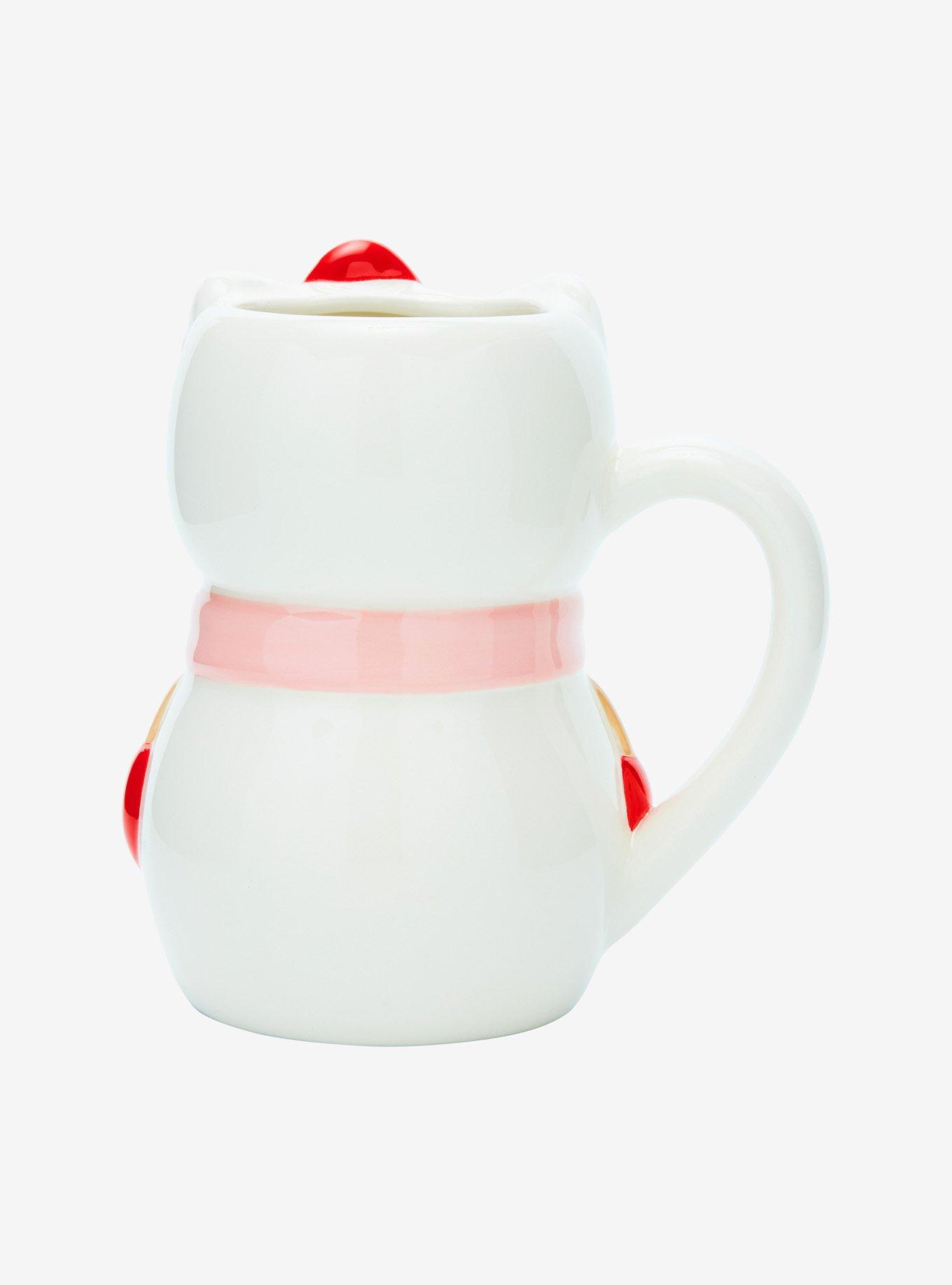 Hello Kitty Snowman Figural Mug, , alternate