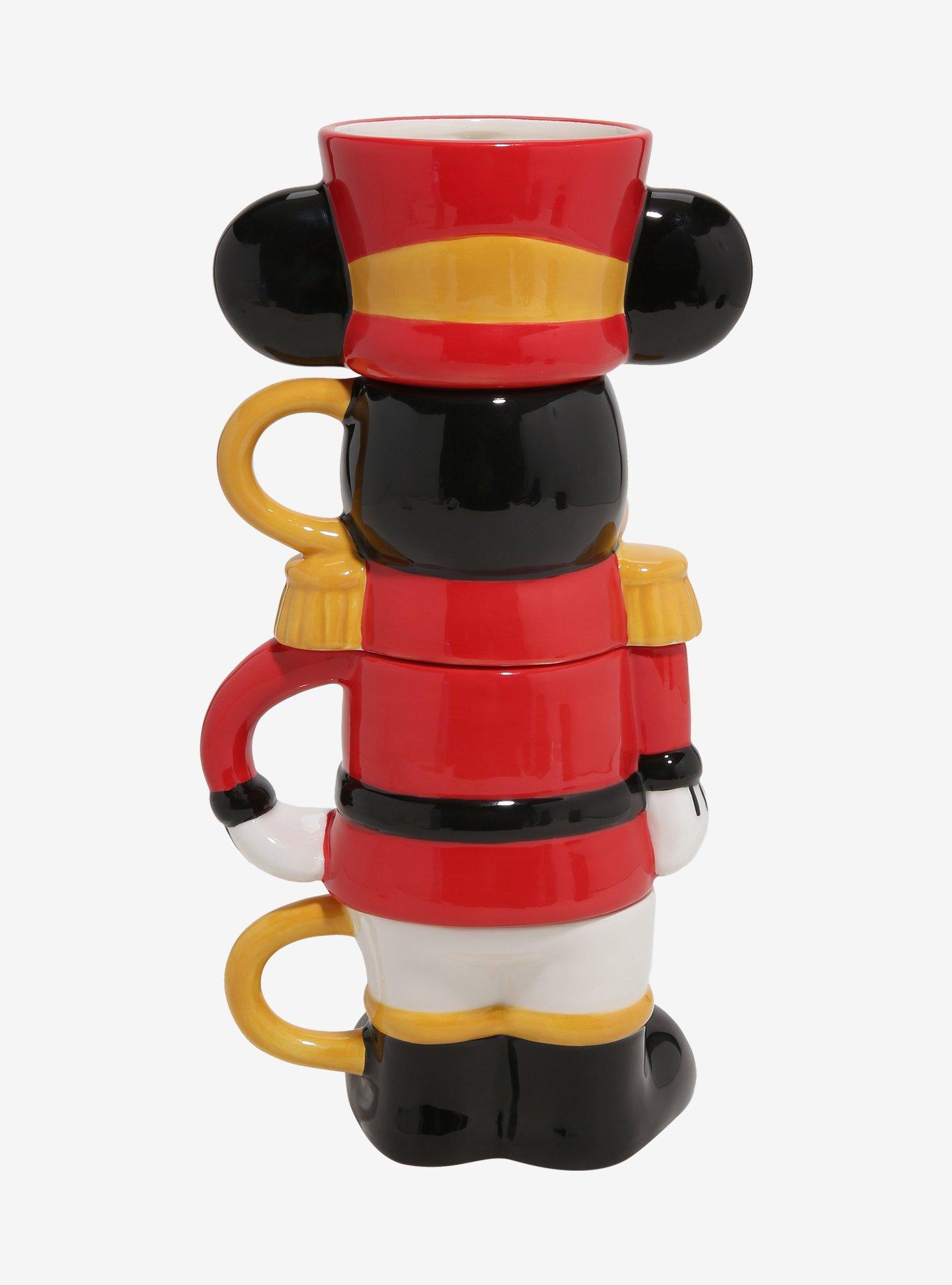 Disney Mickey Mouse Nutcracker Stacking Mug Set, , hi-res