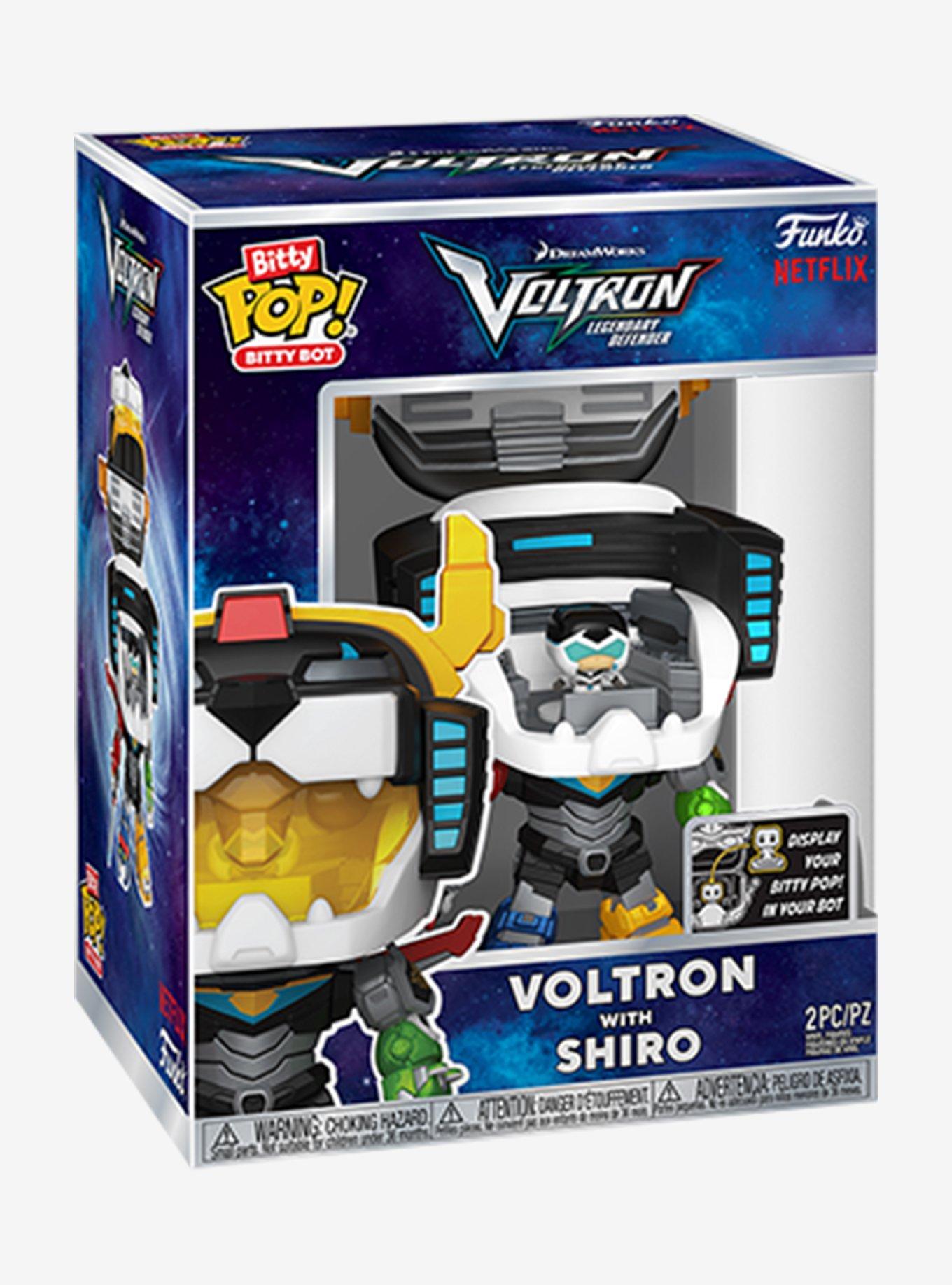 Funko Bitty Pop! Bitty Bot Voltron: Legendary Defender Voltron with Shiro Vinyl Figure Set, , alternate