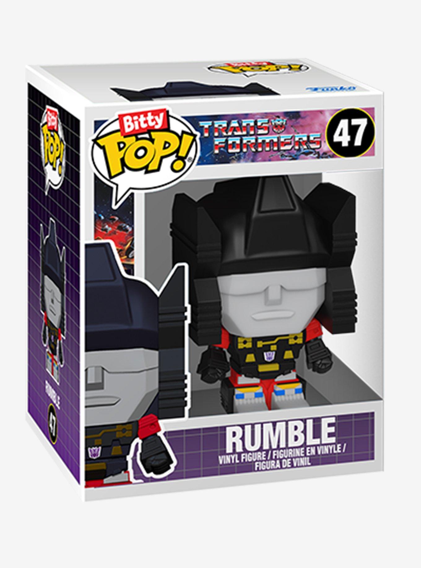 Funko Bitty Pop! Bitty Bot Transformers Soundwave with Rumble Vinyl Figure Set, , alternate