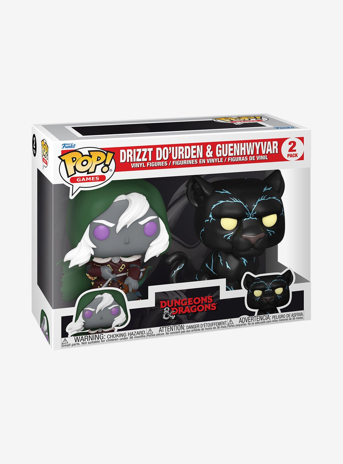 Funko Pop! Games Dungeons & Dragons Drizzt Do'urden & Guenhwyvar Vinyl Figure Set, , alternate