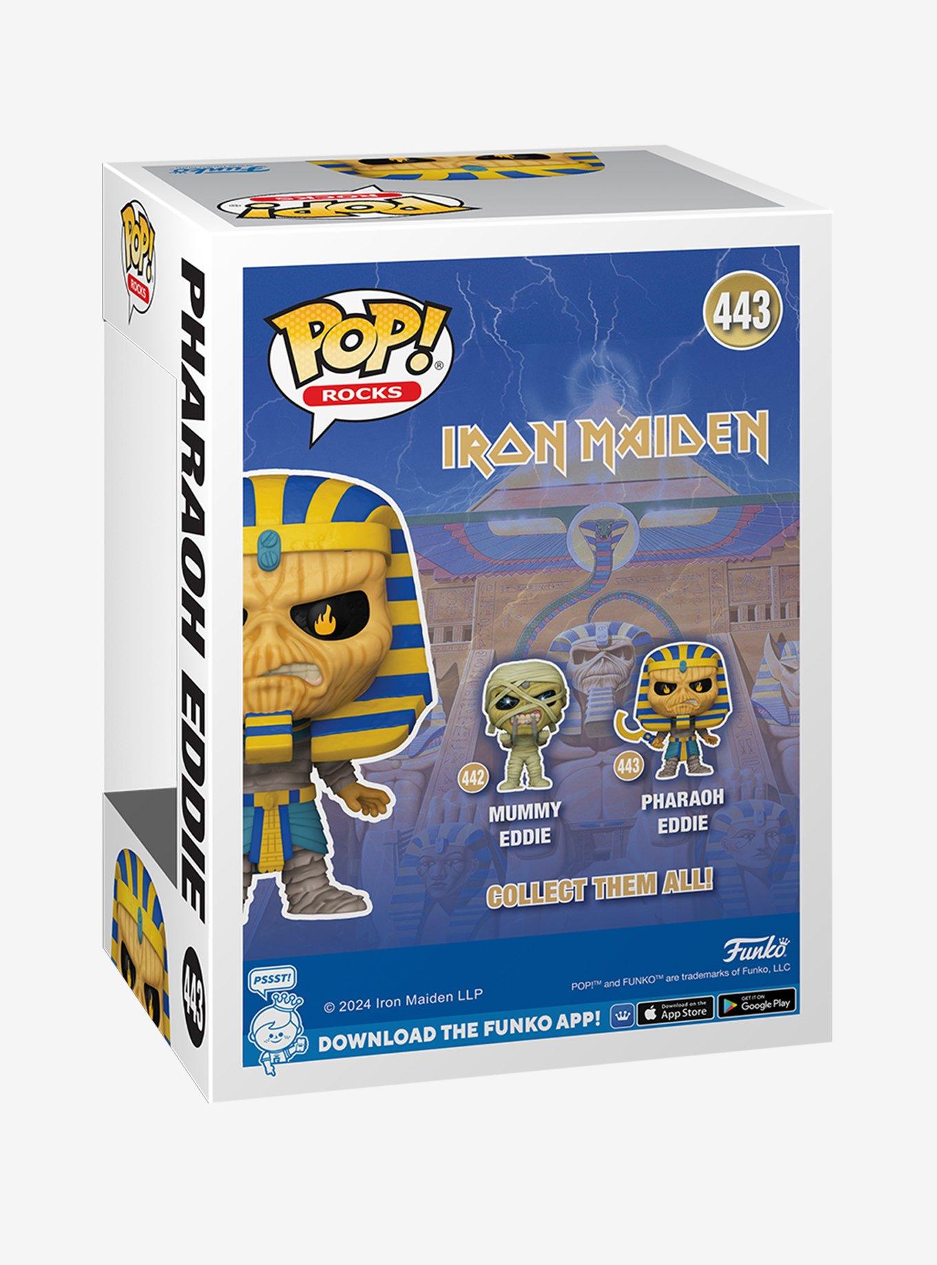 Funko Pop! Rocks Iron Maiden Pharaoh Eddie Vinyl Figure, , alternate