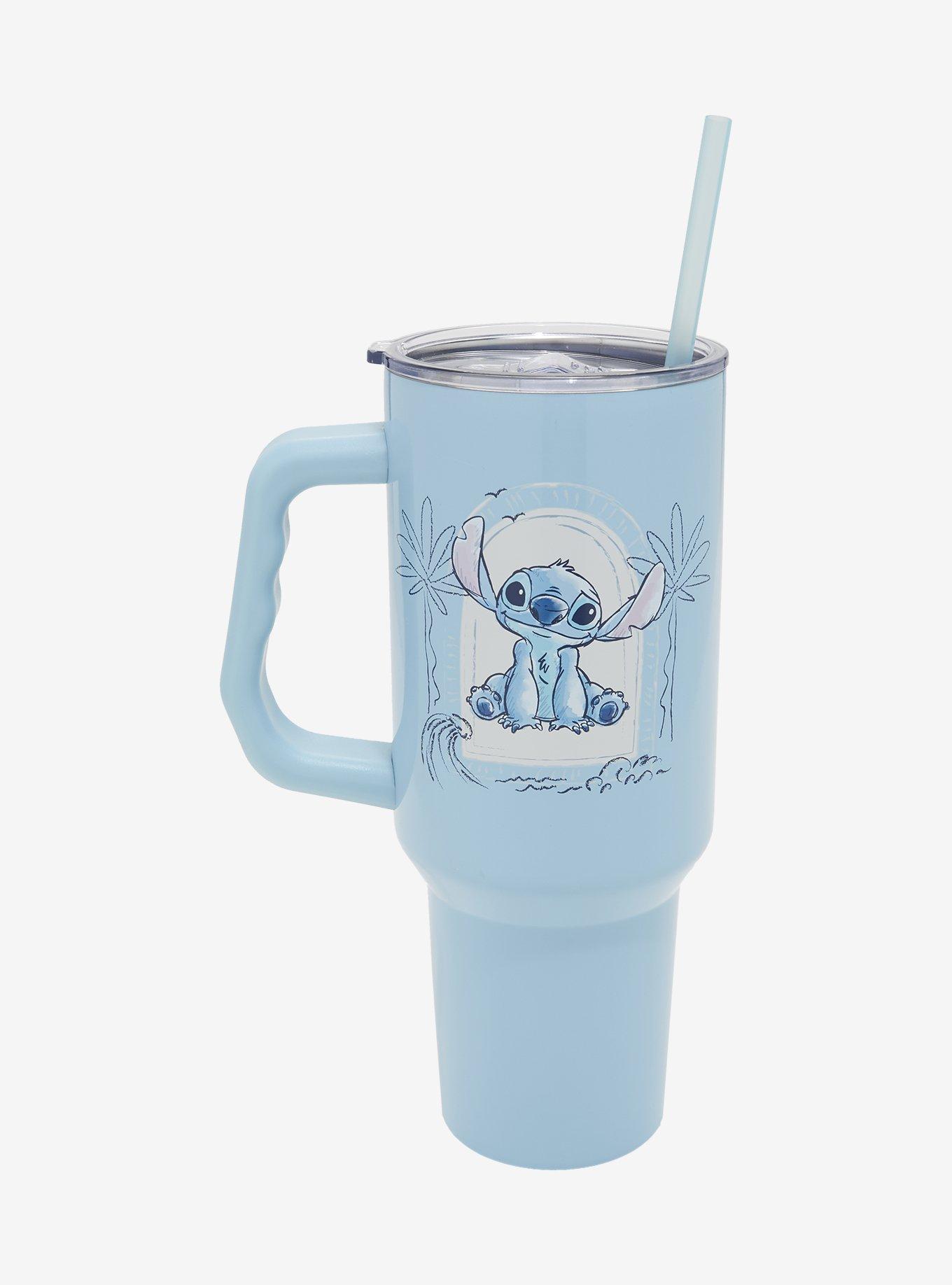 Disney Stitch Sketch Stainless Steel Travel Cup, , hi-res