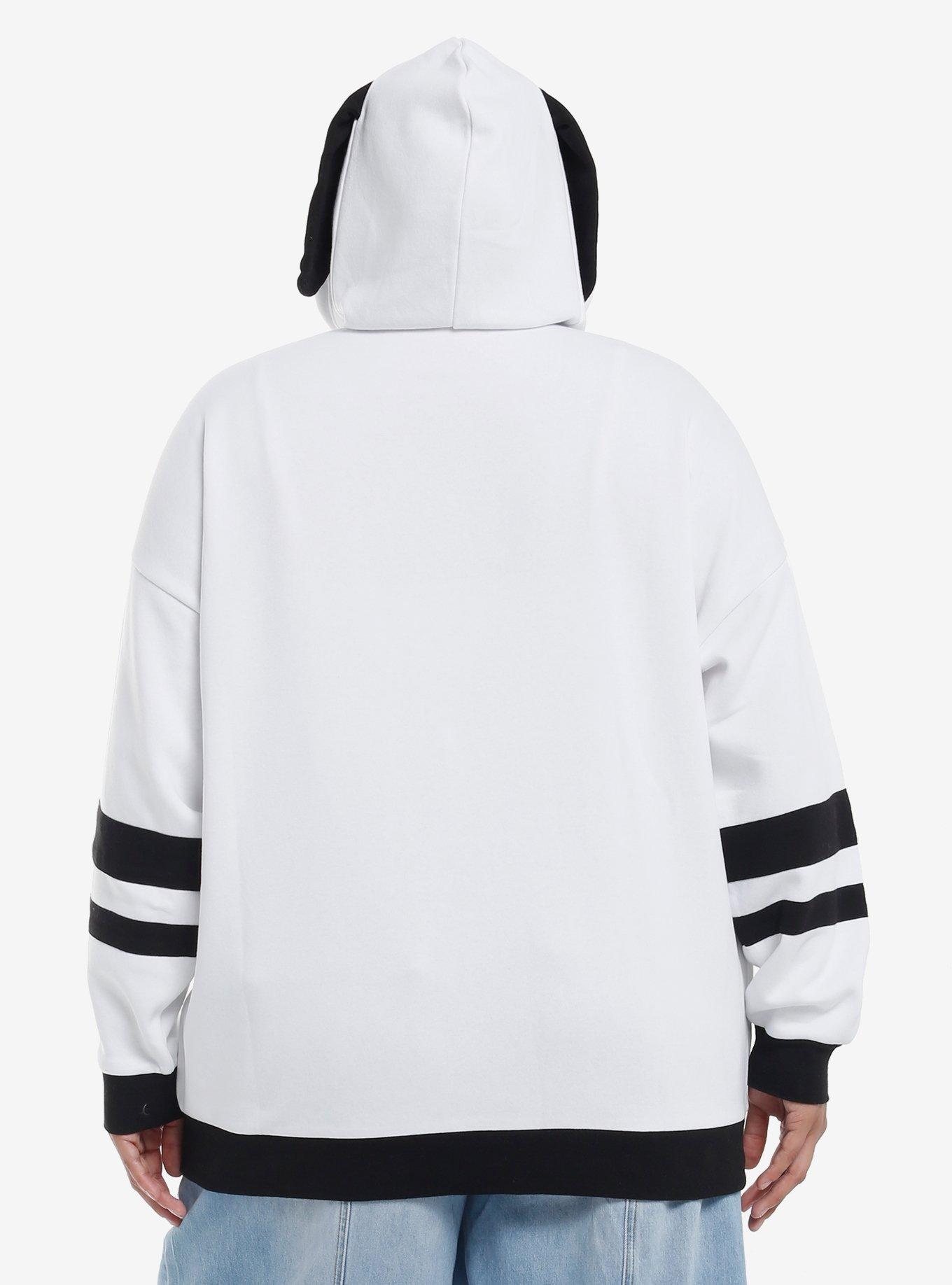 Peanuts Snoopy Figural Girls Hoodie Plus Size, MULTI, alternate