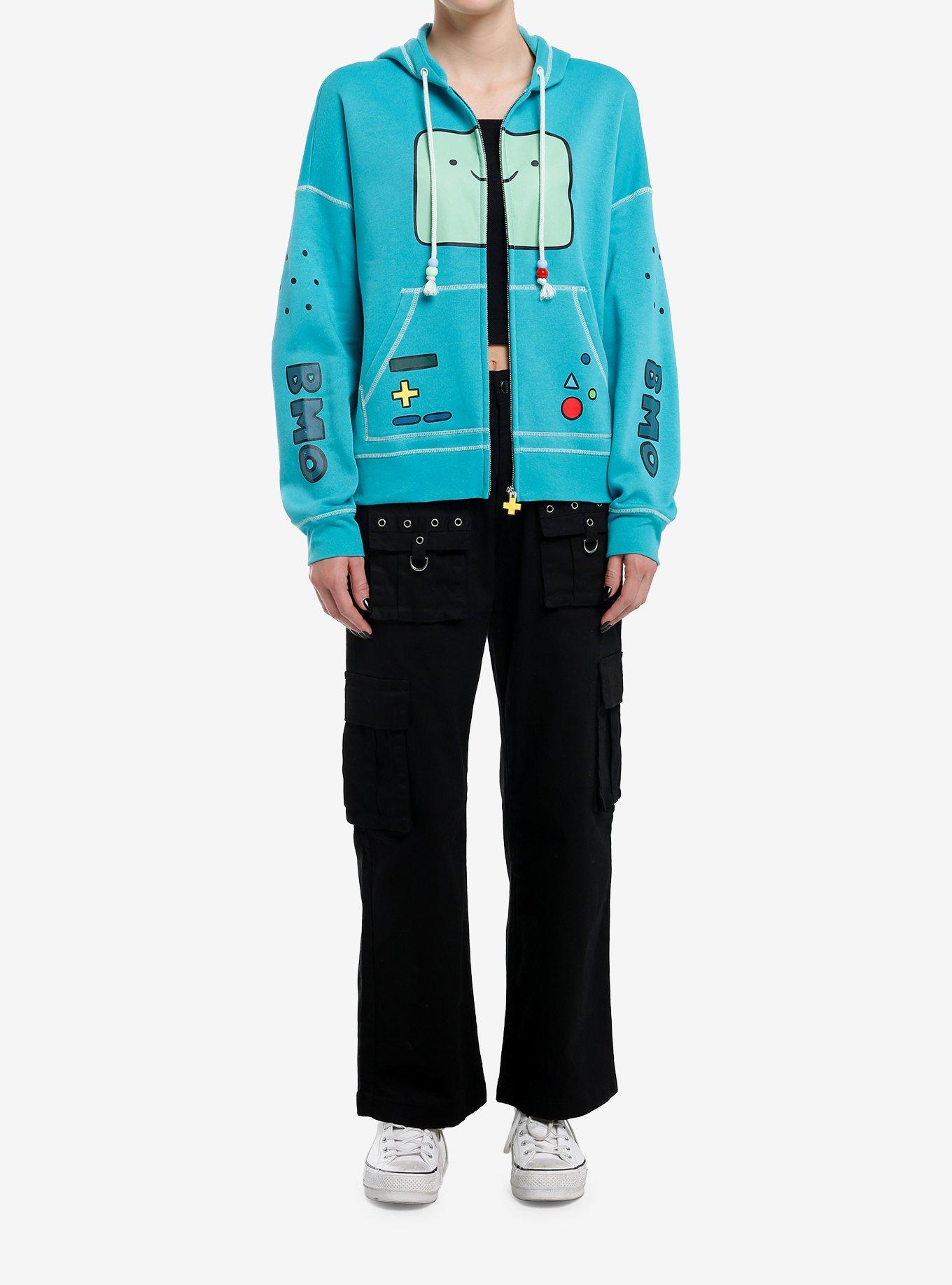 Adventure Time BMO Cosplay Girls Hoodie, MULTI, alternate