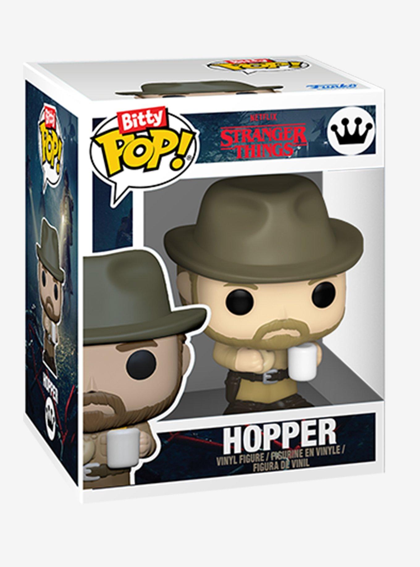 Funko Bitty Pop! Stranger Things Hopper & Friends Mini Vinyl Figure Set, , alternate