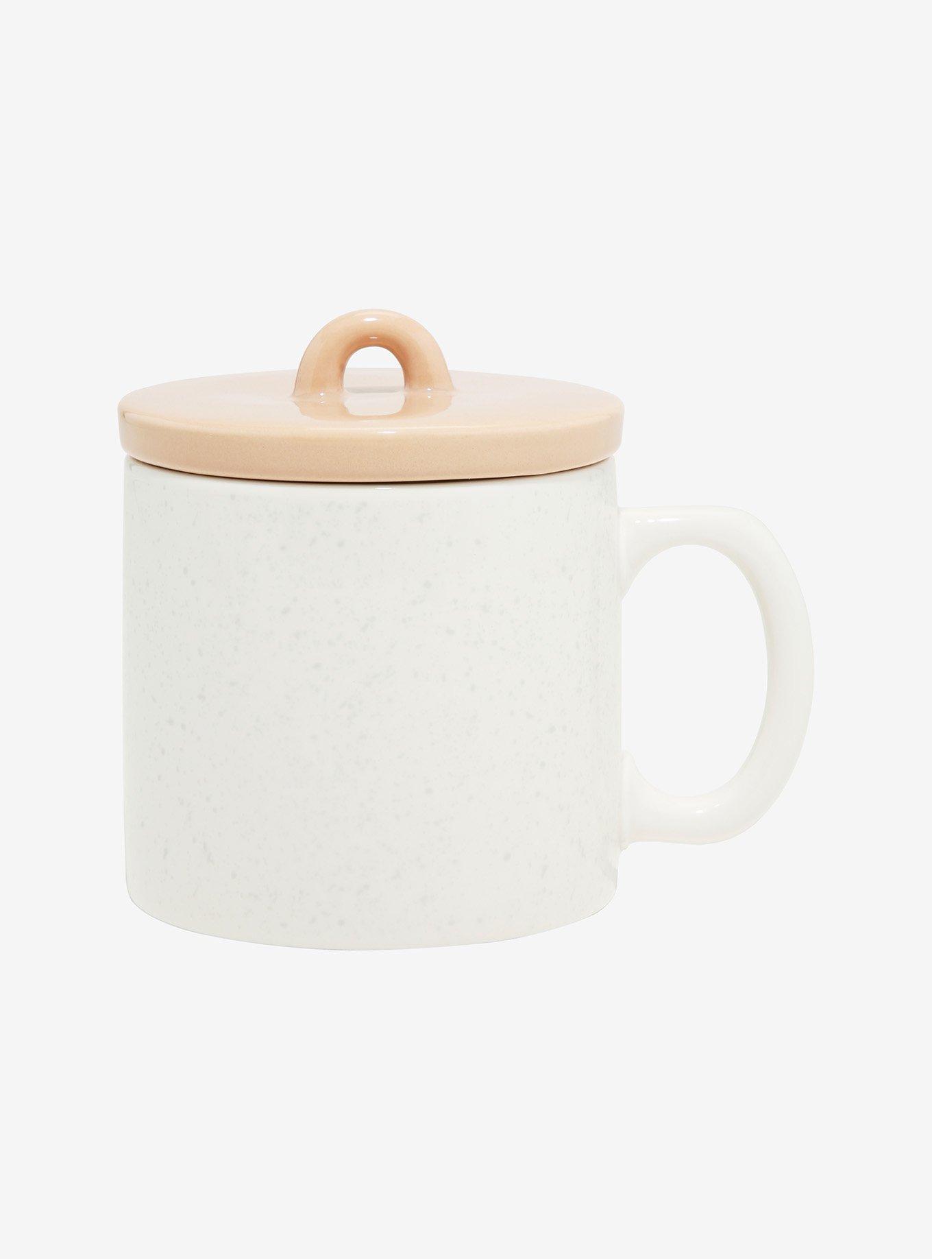 Studio Ghibli&reg; Kiki's Delivery Service Jiji Flowers Mug With Lid, , alternate