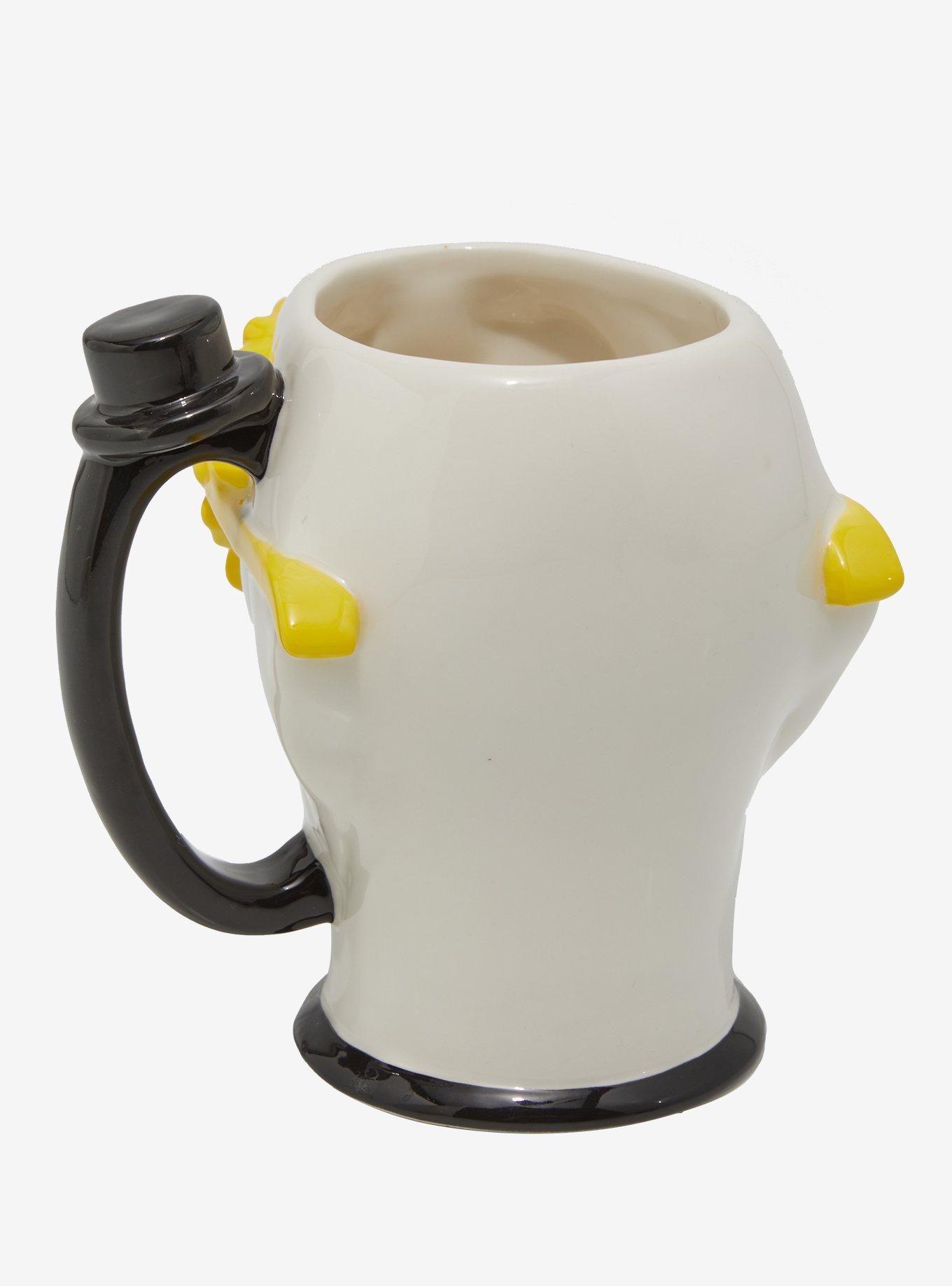 Terrifier Art The Clown Flower Sunglasses Figural Mug, , alternate