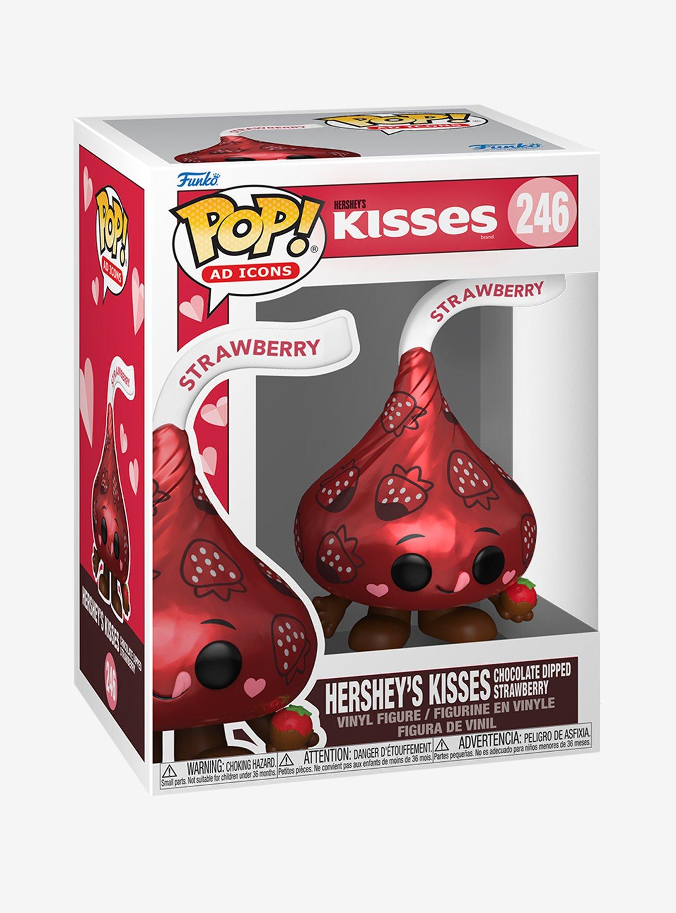 Funko Pop! Ad Icons Hershey's Kisses Chocolate Dipped Strawberry Vinyl Figure, , alternate