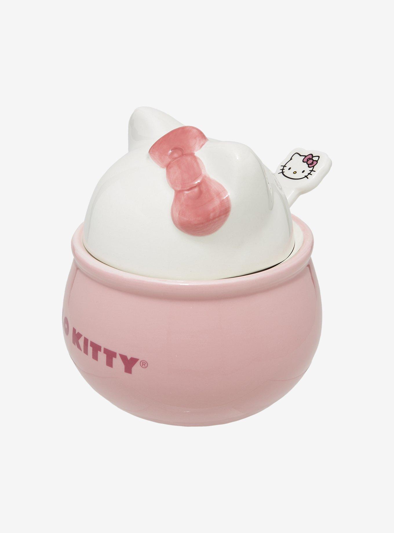 Hello Kitty Figural Bowl With Spoon, , alternate