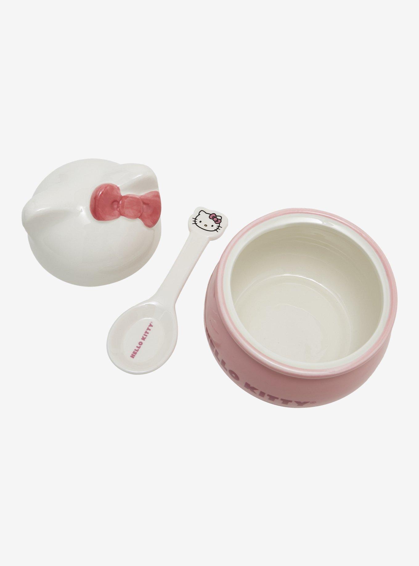 Hello Kitty Figural Bowl With Spoon, , alternate