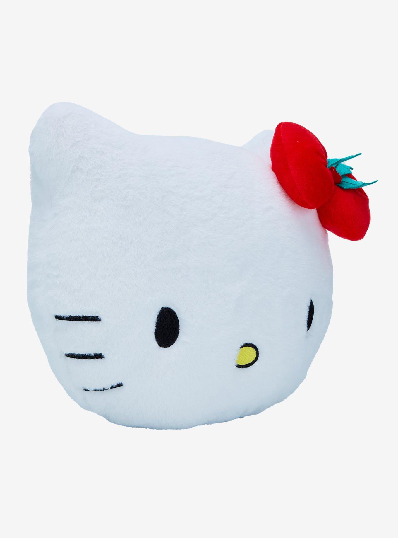 Hello Kitty Holiday Face Pillow, , hi-res