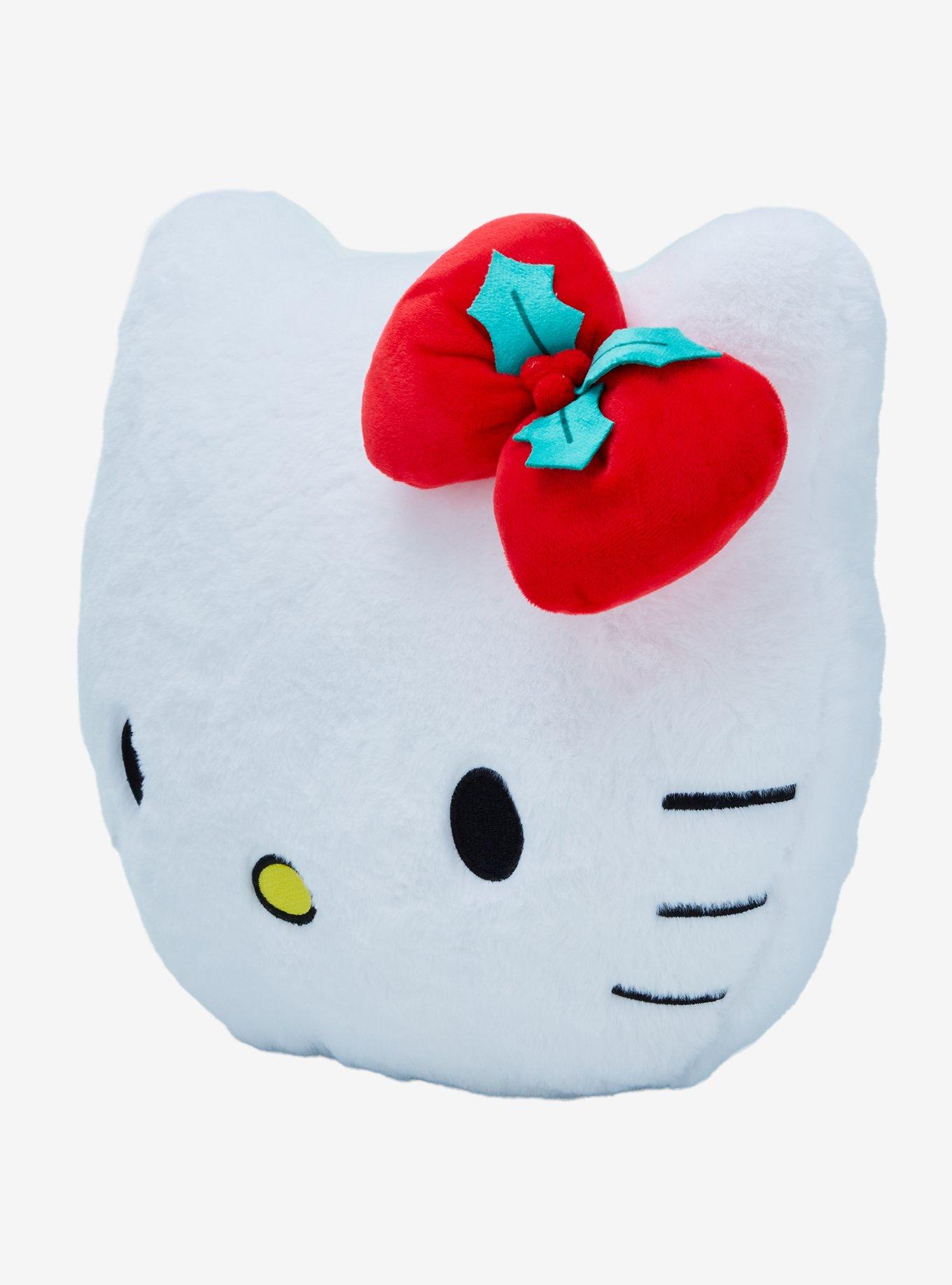 Hello Kitty Holiday Face Pillow, , alternate