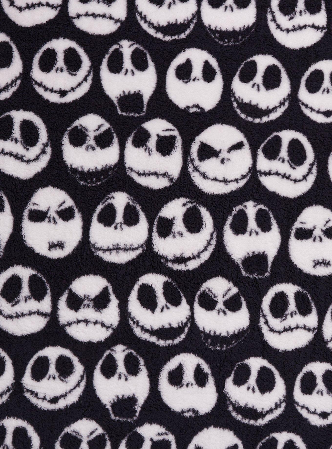 The Nightmare Before Christmas Jack Sherpa Throw Blanket, , hi-res