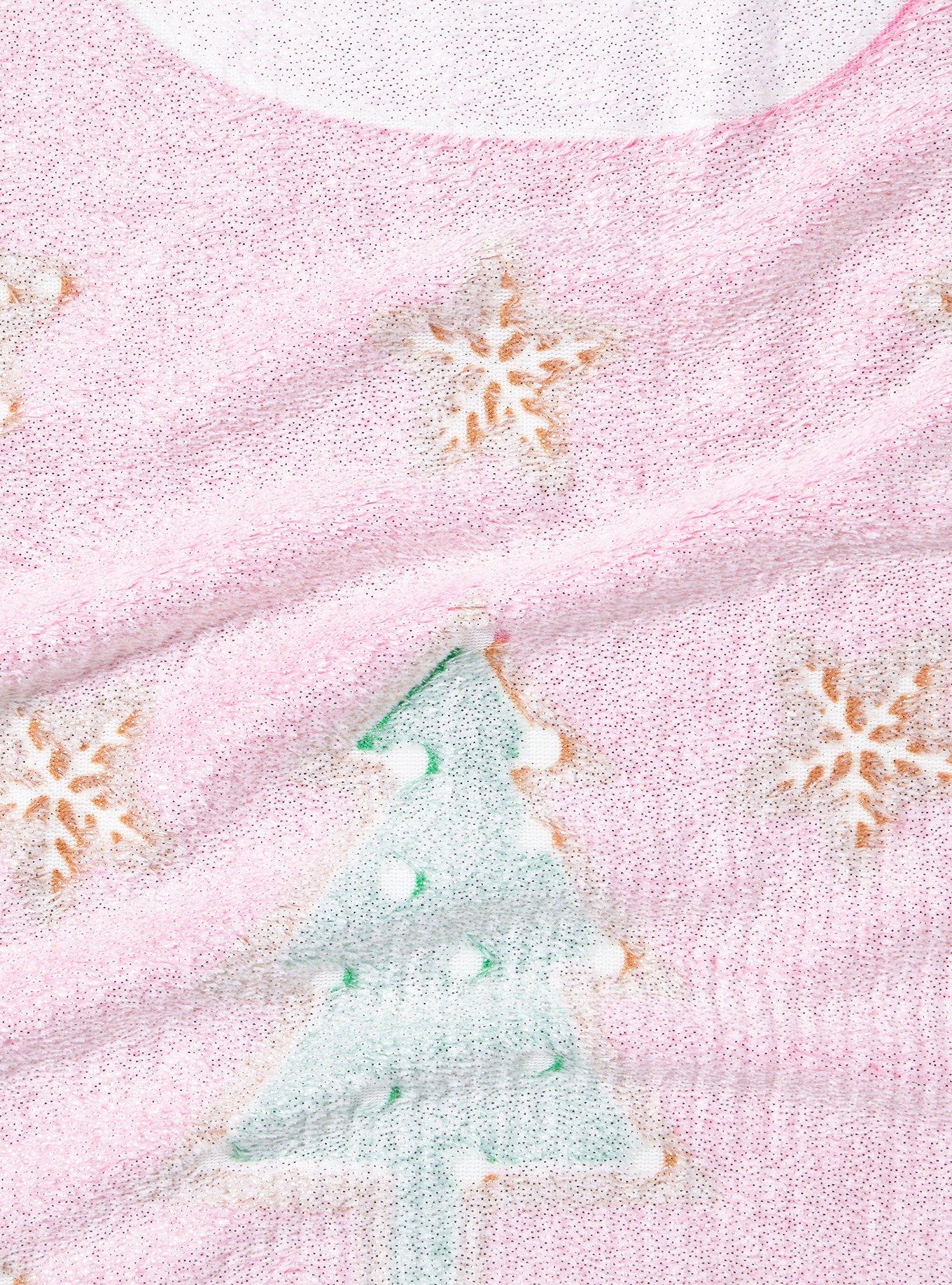 Hello Kitty Holiday Glitter Throw Blanket, , hi-res