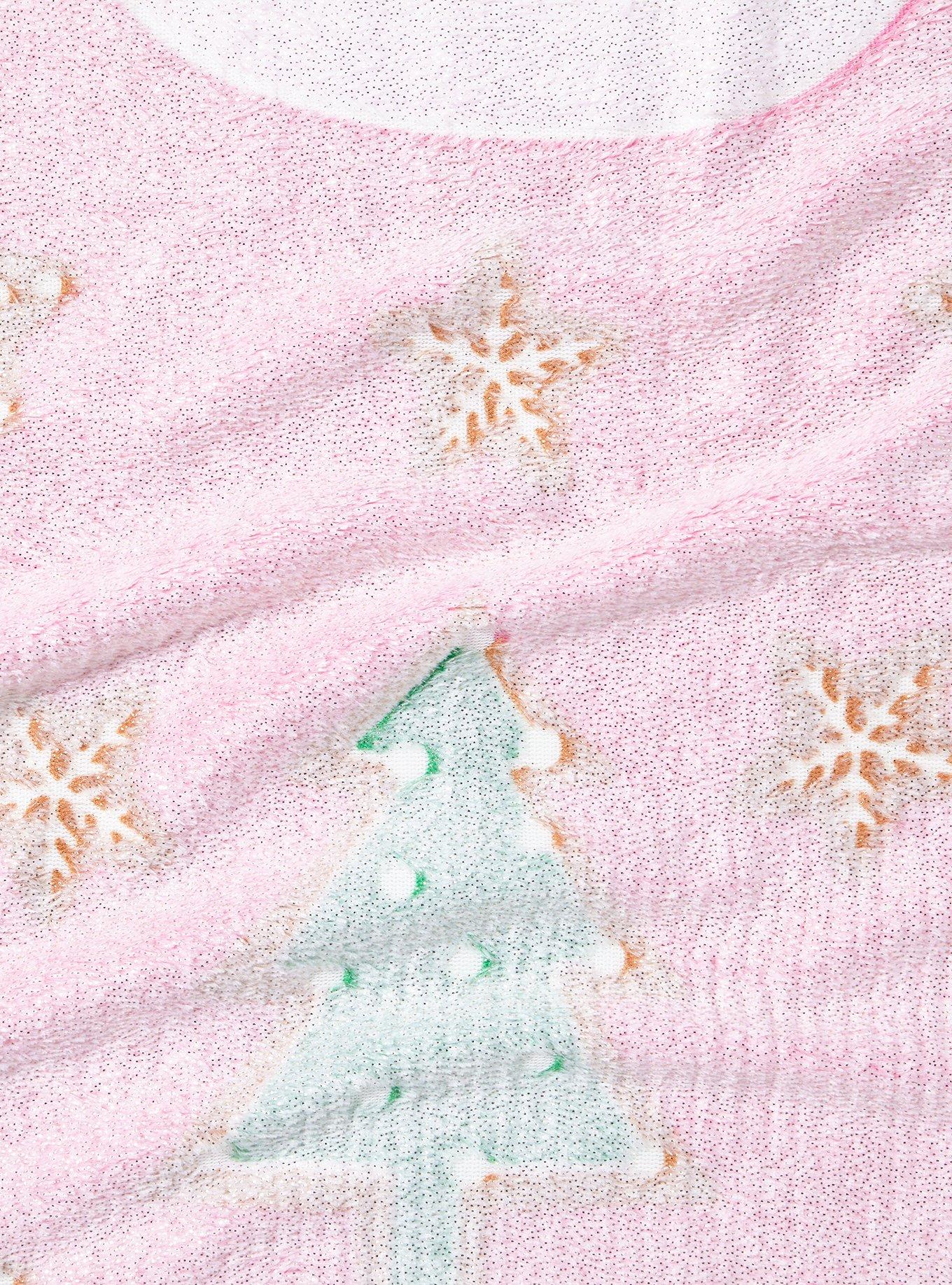 Hello Kitty Holiday Glitter Throw Blanket, , hi-res