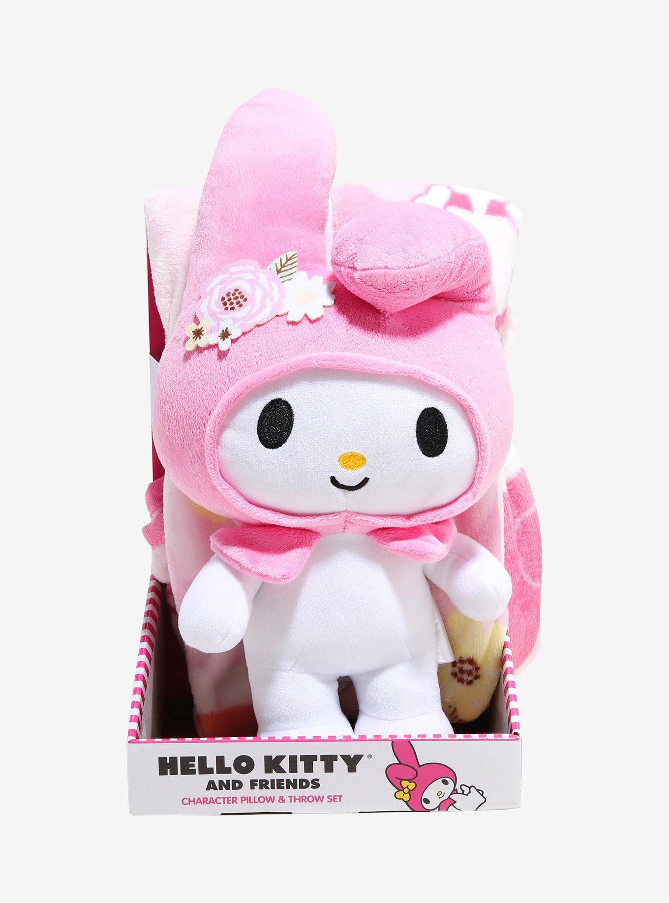 My Melody Character Pillow & Throw Blanket Set, , hi-res