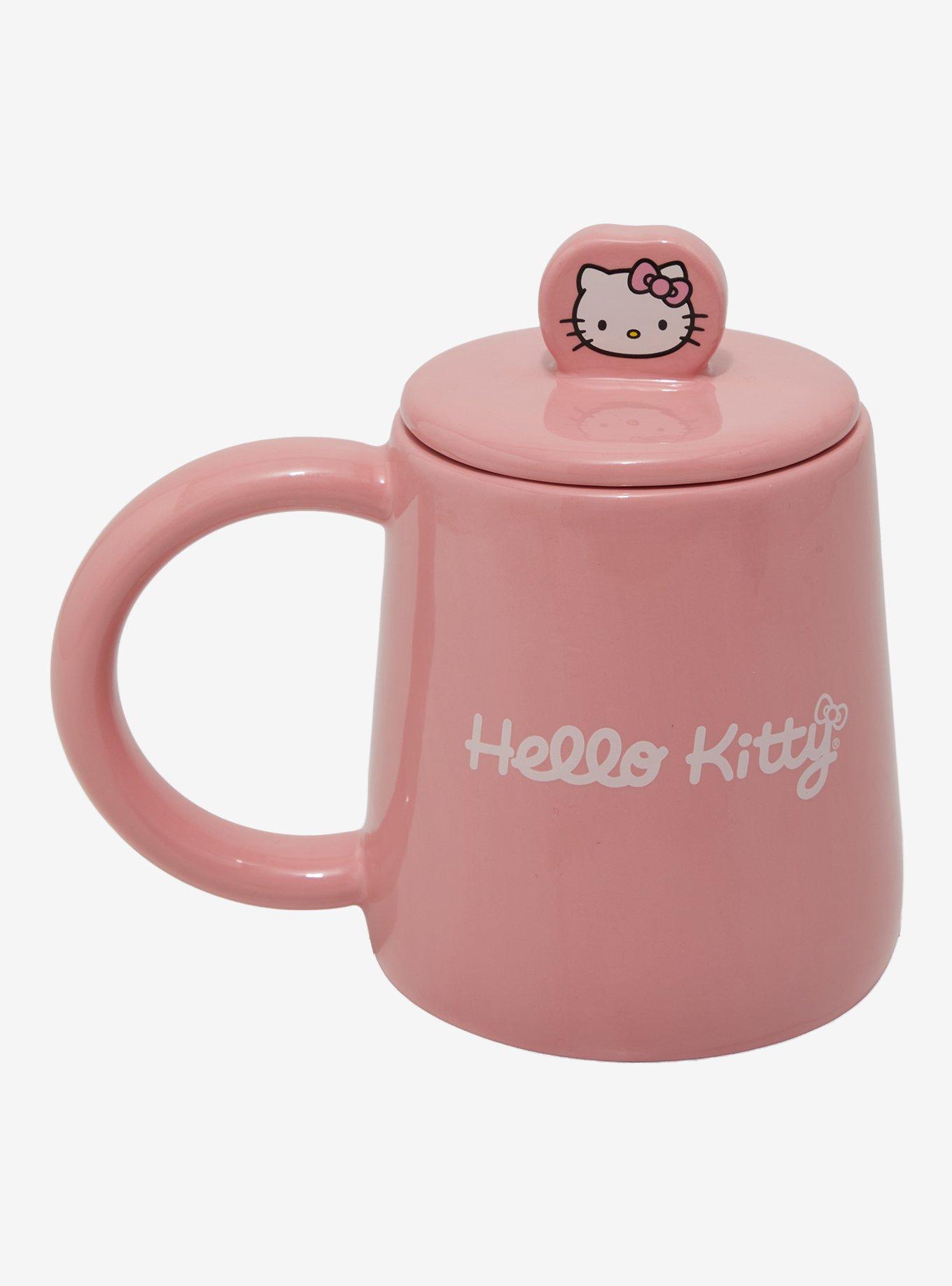 Hello Kitty Apple Mug With Lid, , hi-res