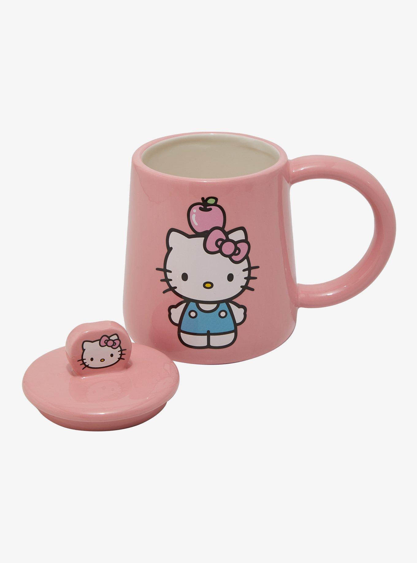 Hello Kitty Apple Mug With Lid, , alternate