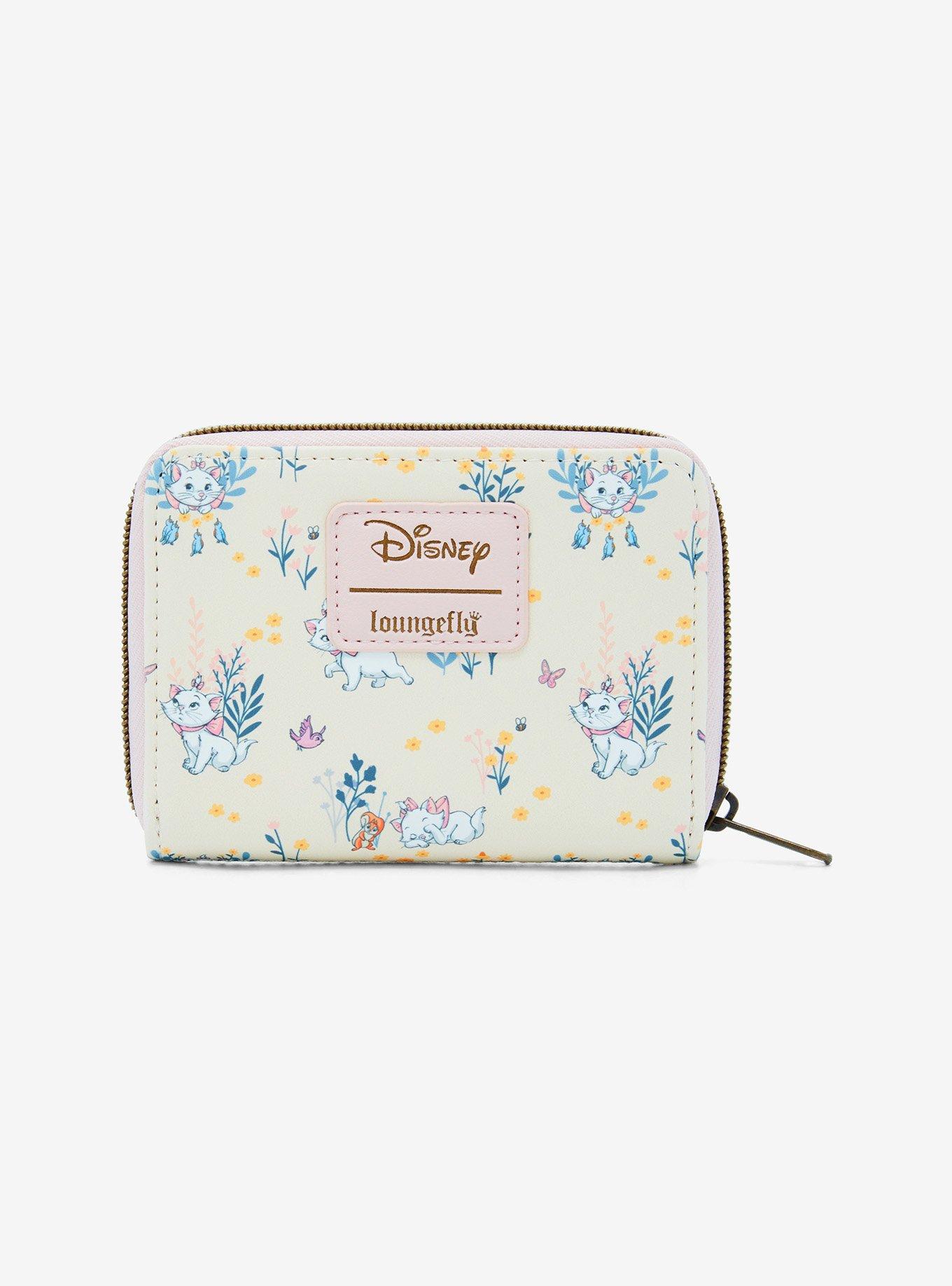 Loungefly Disney The Aristocats Marie & Flowers Mini Zipper Wallet, , hi-res