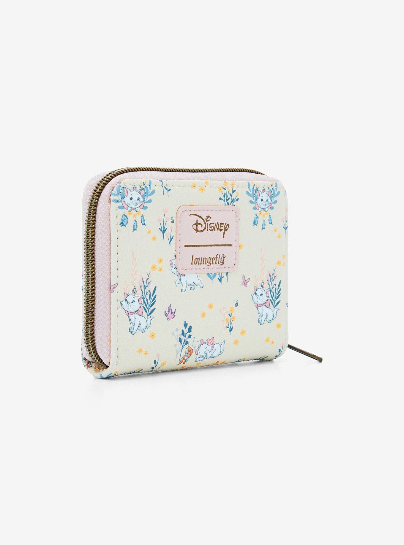 Loungefly Disney The Aristocats Marie & Flowers Mini Zipper Wallet, , alternate