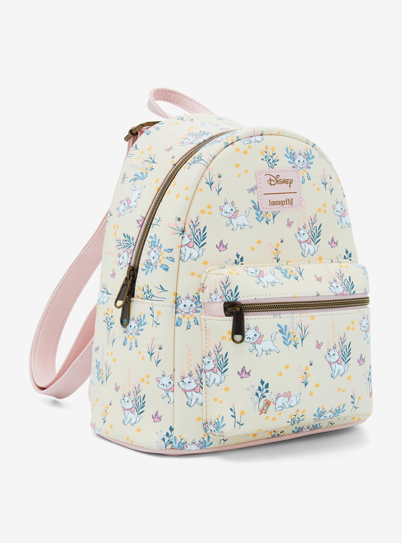 Loungefly Disney The Aristocats Marie & Flowers Mini Backpack, , hi-res