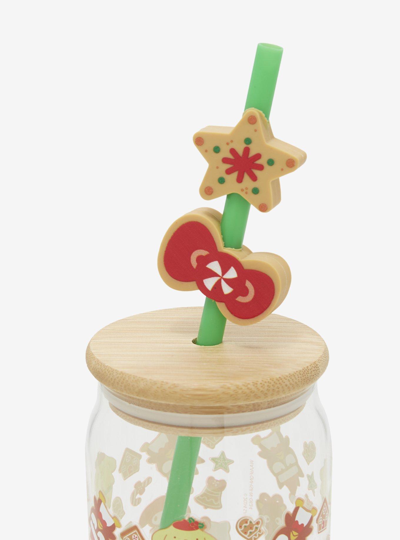 Hello Kitty And Friends Gingerbread Glass Cup, , alternate