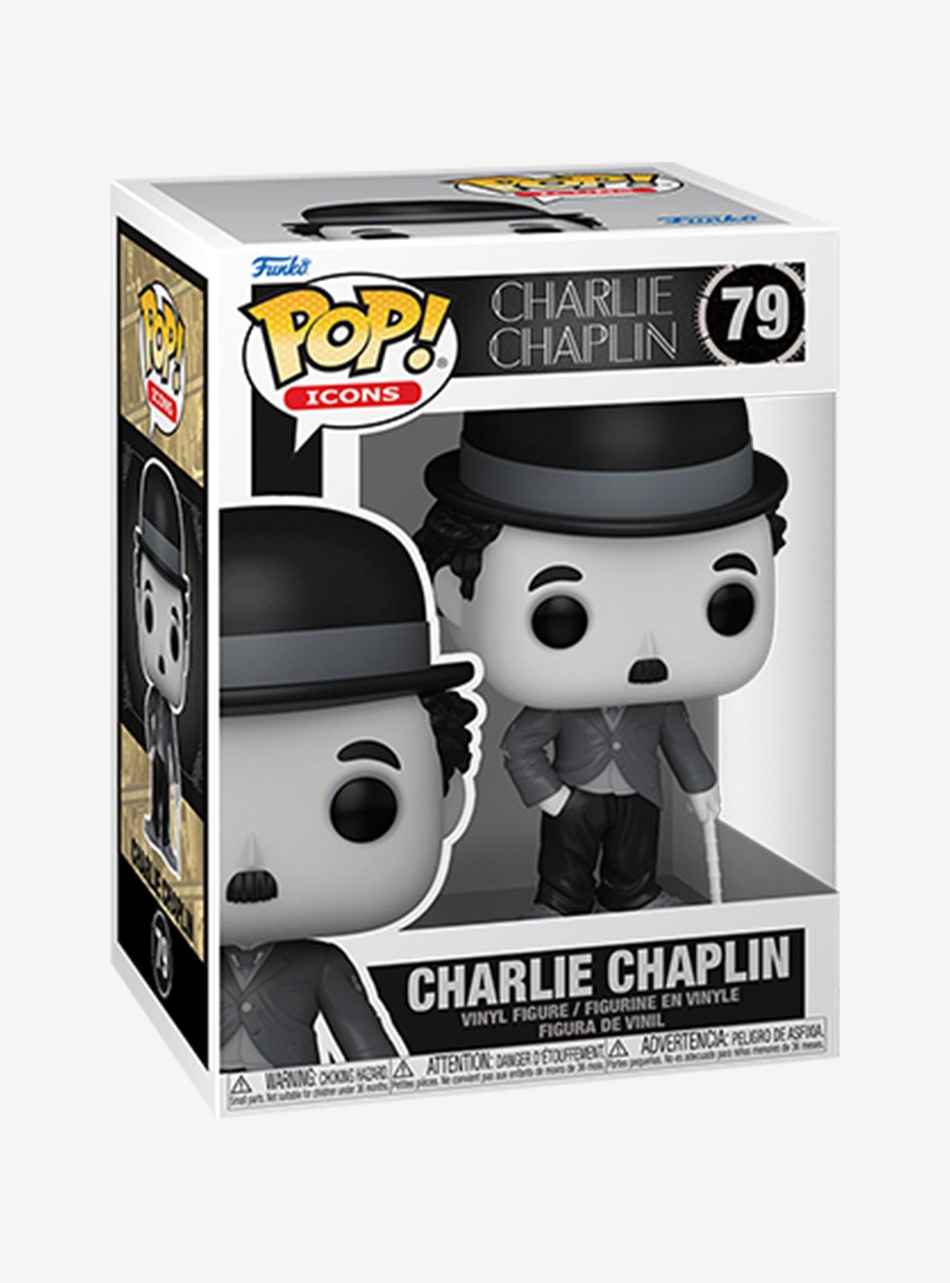 Funko Pop! Icons Charlie Chaplin Vinyl Figure, , hi-res