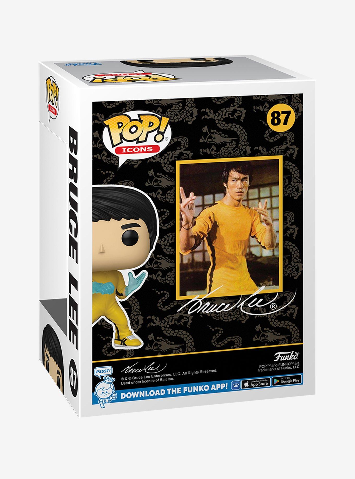 Funko Pop! Icons Bruce Lee Vinyl Figure, , alternate