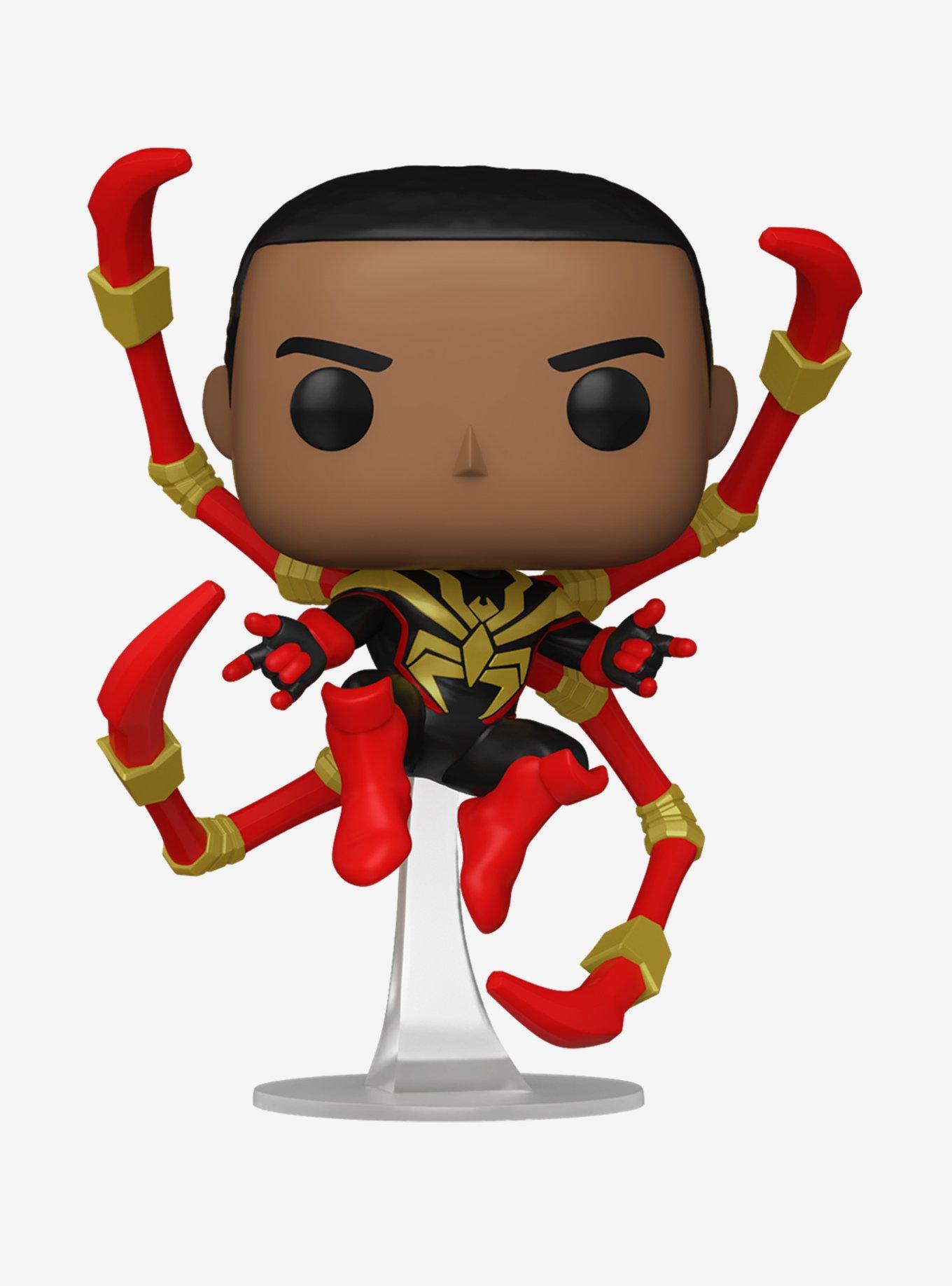 Funko Pop! Marvel Miles Morales Iron Spider Vinyl Bobblehead, , hi-res