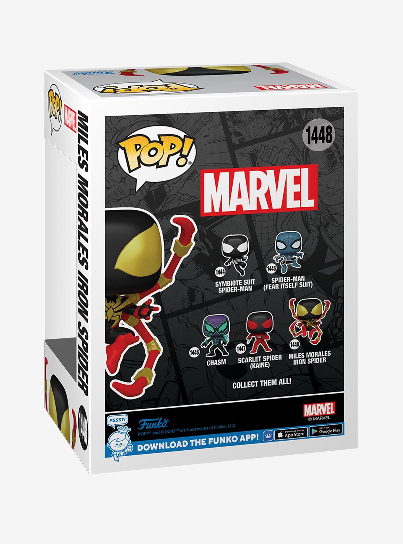 Funko Pop! Marvel Miles Morales Iron Spider Vinyl Bobblehead, , alternate