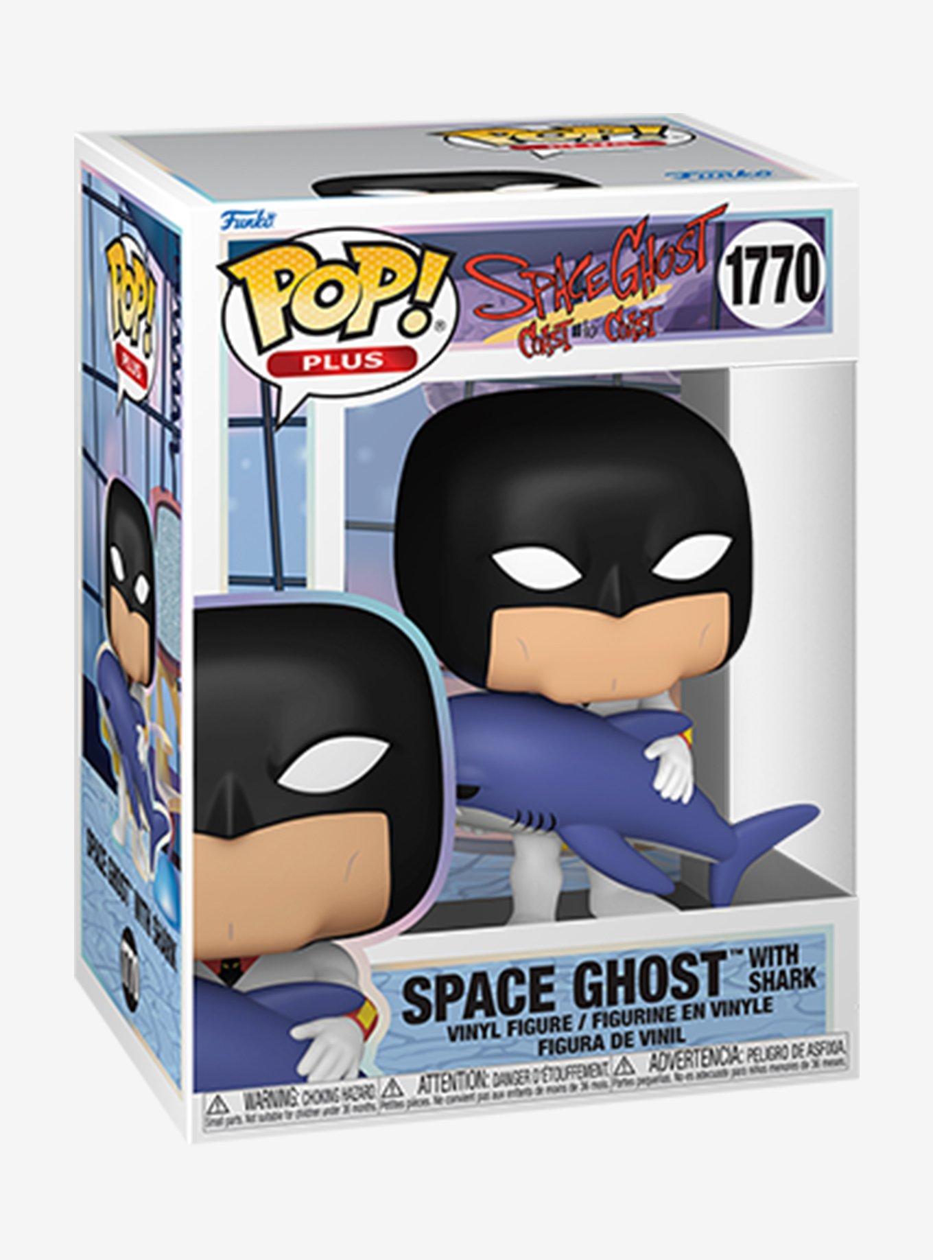 Funko Pop! Plus Space Ghost Coast to Coast Space Ghost with Shark Vinyl Figure, , hi-res