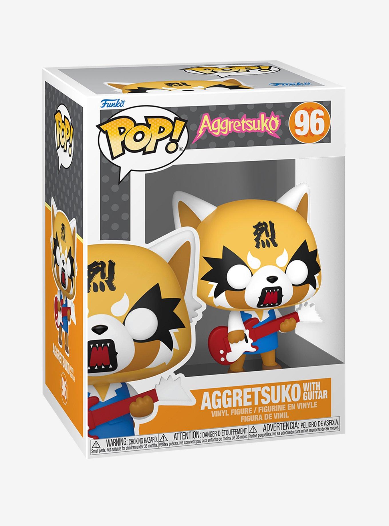 Funko Pop! Sanrio Aggretsuko Aggretsuko with Guitar Vinyl Figure, , alternate