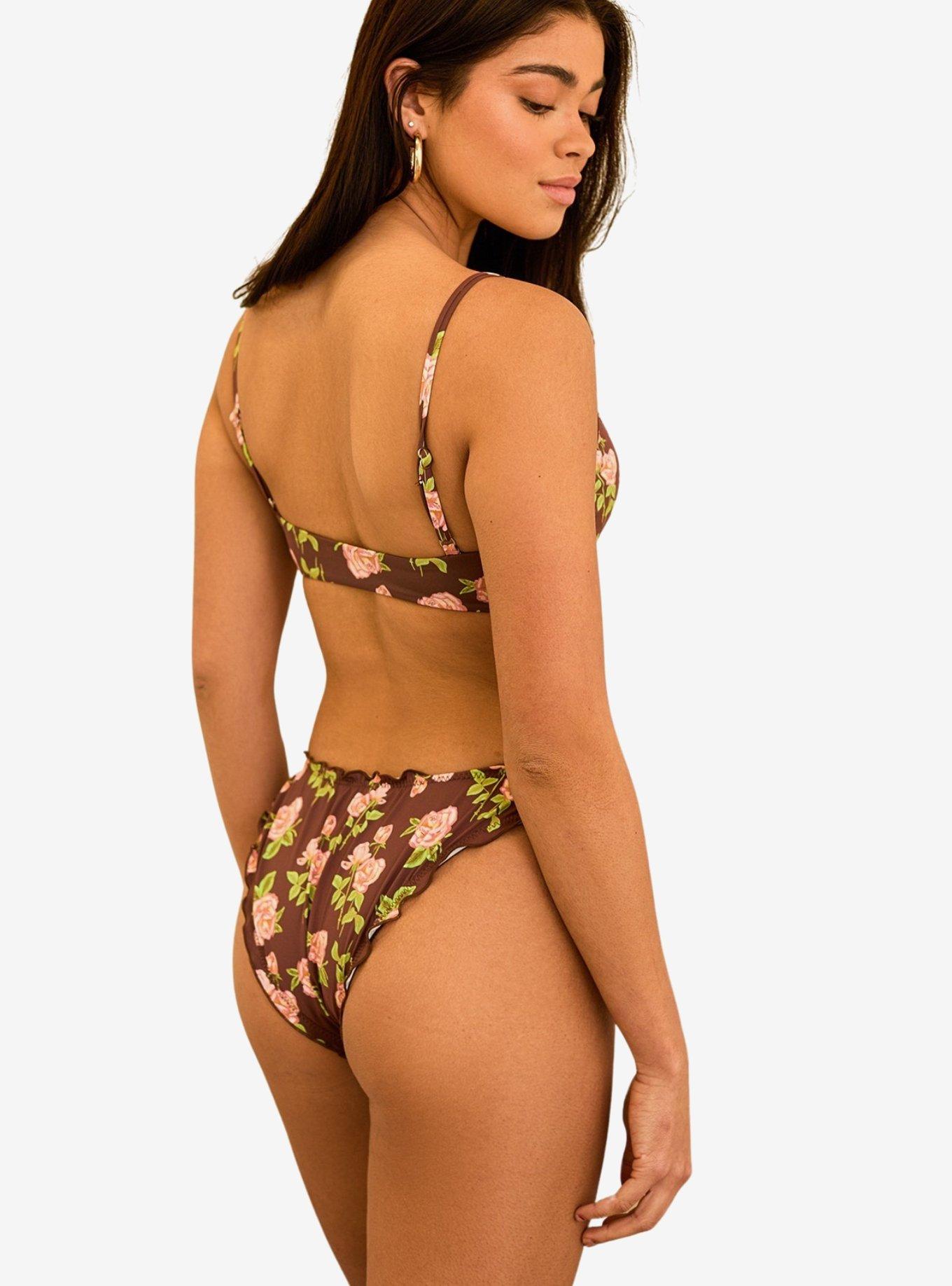 Dippin' Daisy's Redondo Adjustable Strap Swim Top Rosebud, MULTI, alternate
