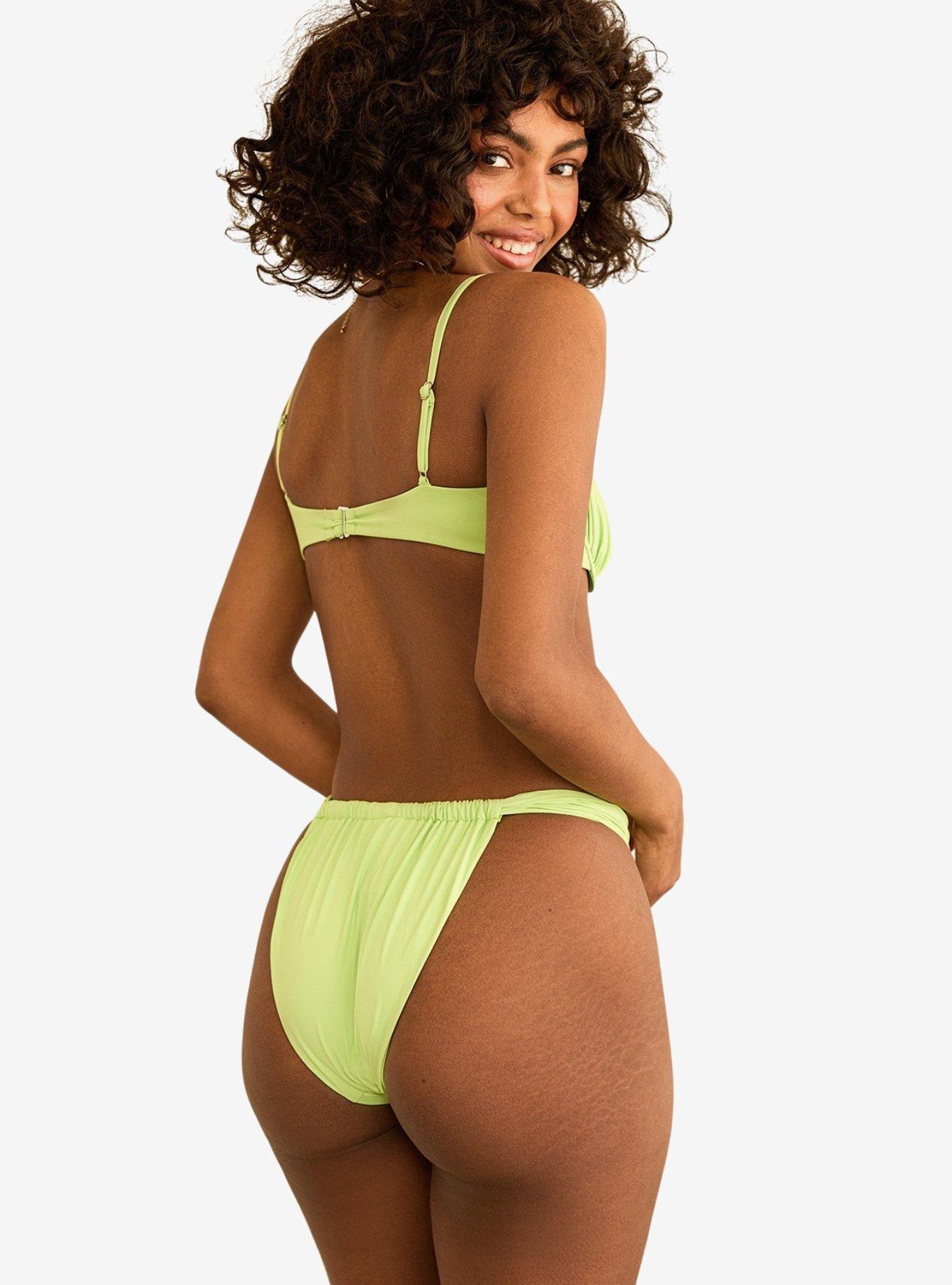 Dippin' Daisy's Primrose Underwire Swim Top Green Tea, GREEN, alternate