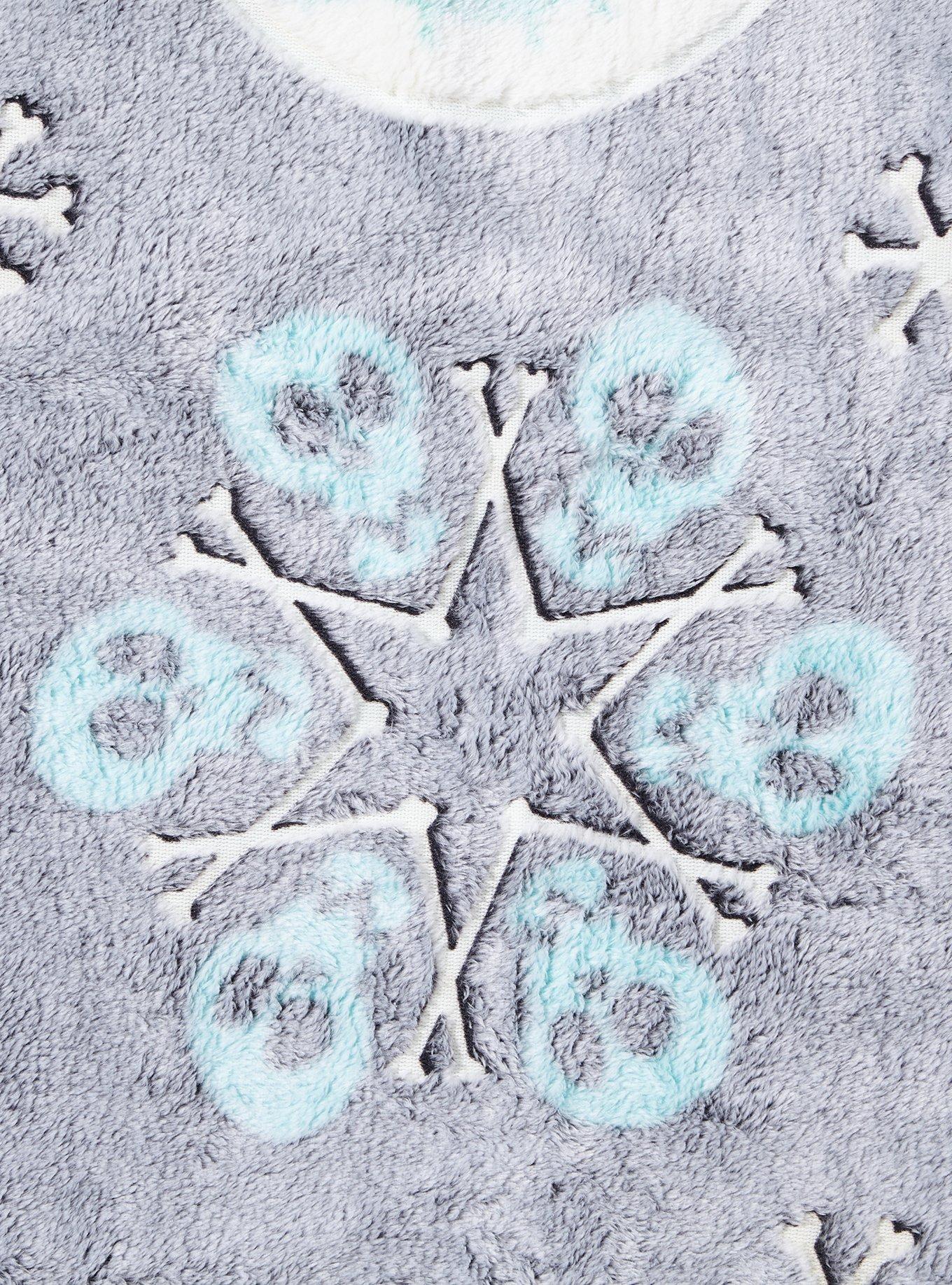 The Nightmare Before Christmas Jack & Snowflakes Throw Blanket, , hi-res