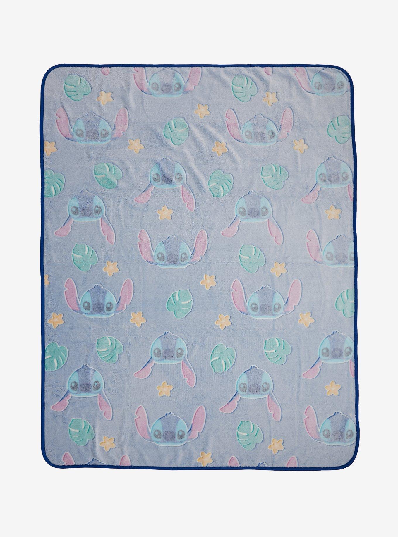 Disney Stitch Burnout Throw Blanket, , hi-res