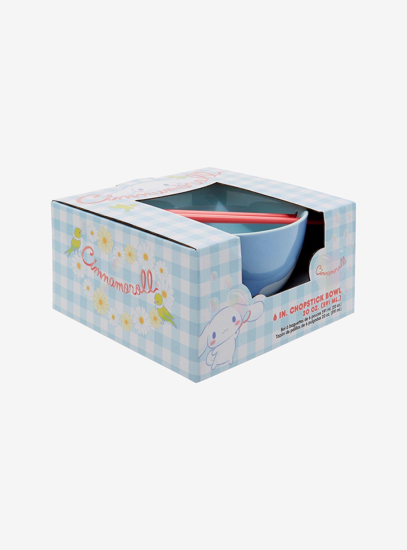 Cinnamoroll Blue Bubbles Ramen Bowl With Chopsticks, , alternate