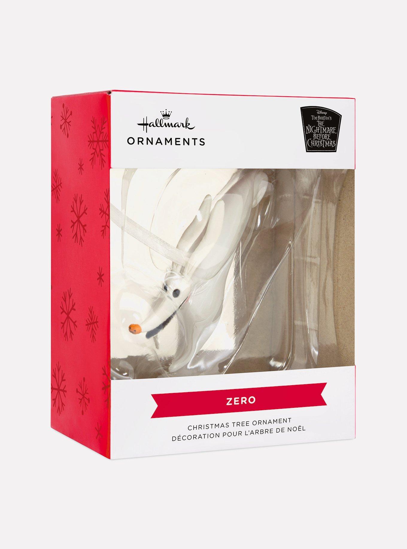 Hallmark The Nightmare Before Christmas Zero Ornament, , alternate