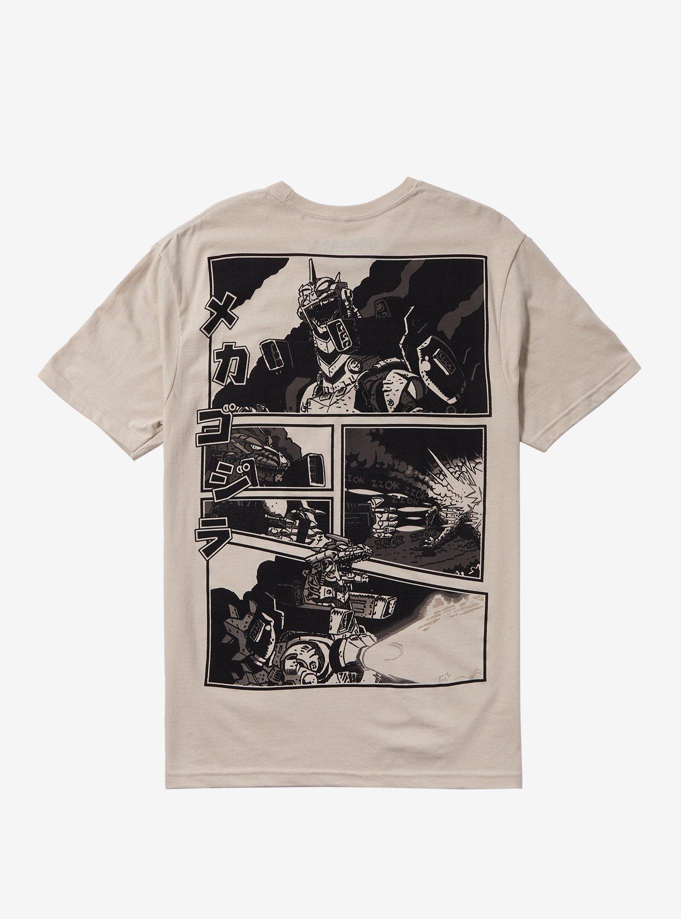 Godzilla Mechagodzilla Manga Double-Sided T-Shirt, , hi-res