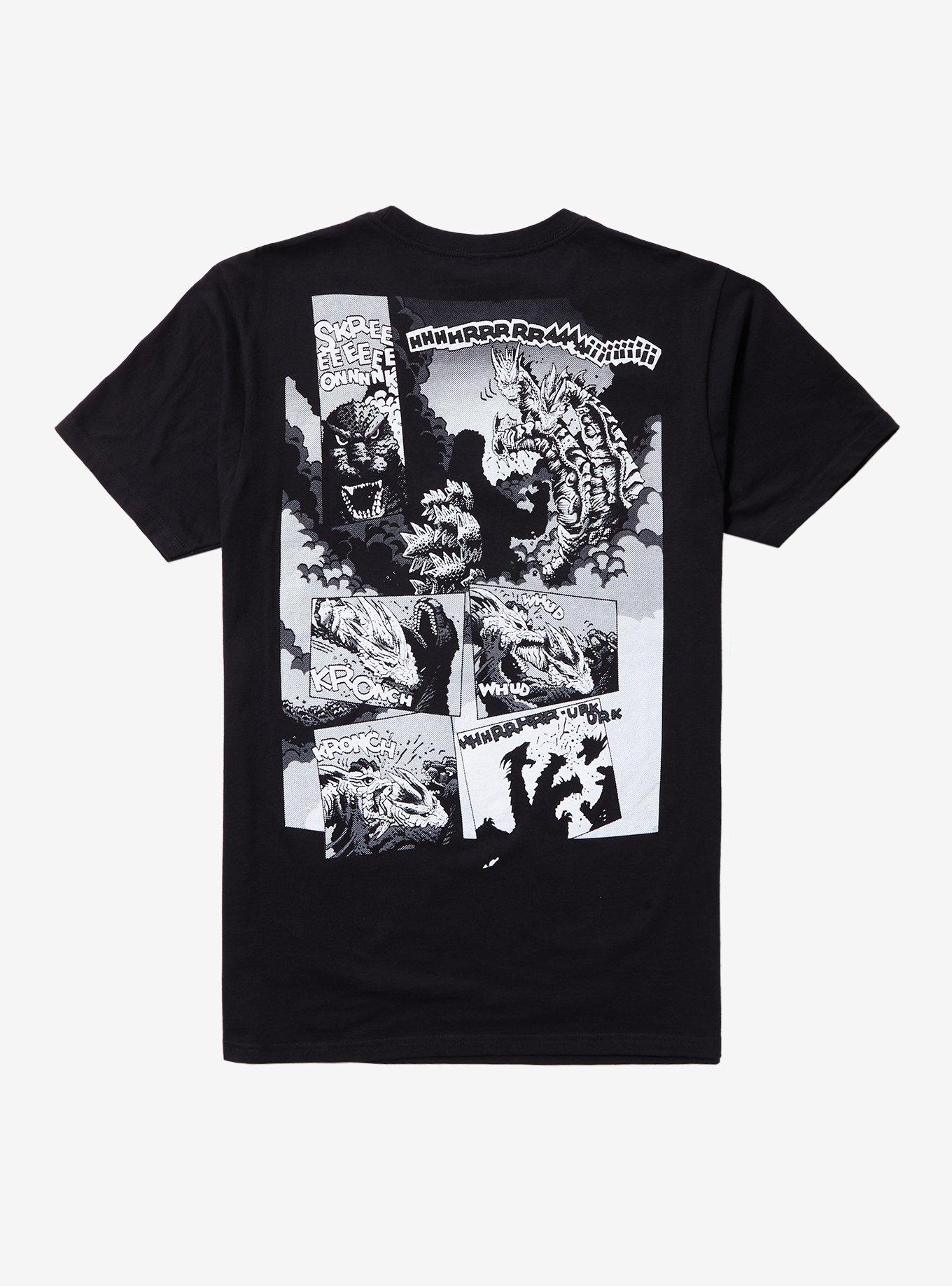 Godzilla Ghidorah Manga Double-Sided T-Shirt, , hi-res